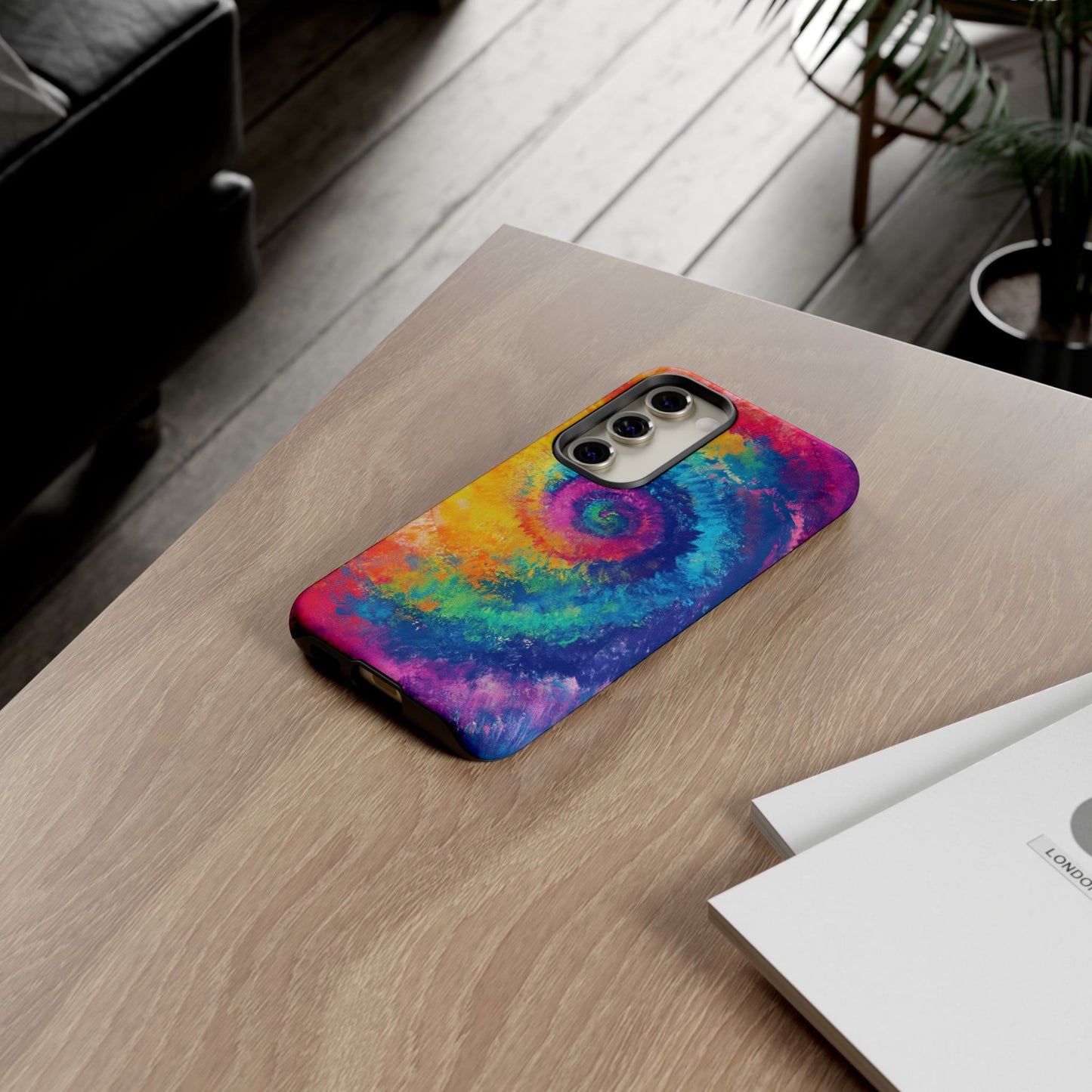 Psychedelic Tie-Dye Swirl Tough Phone Case