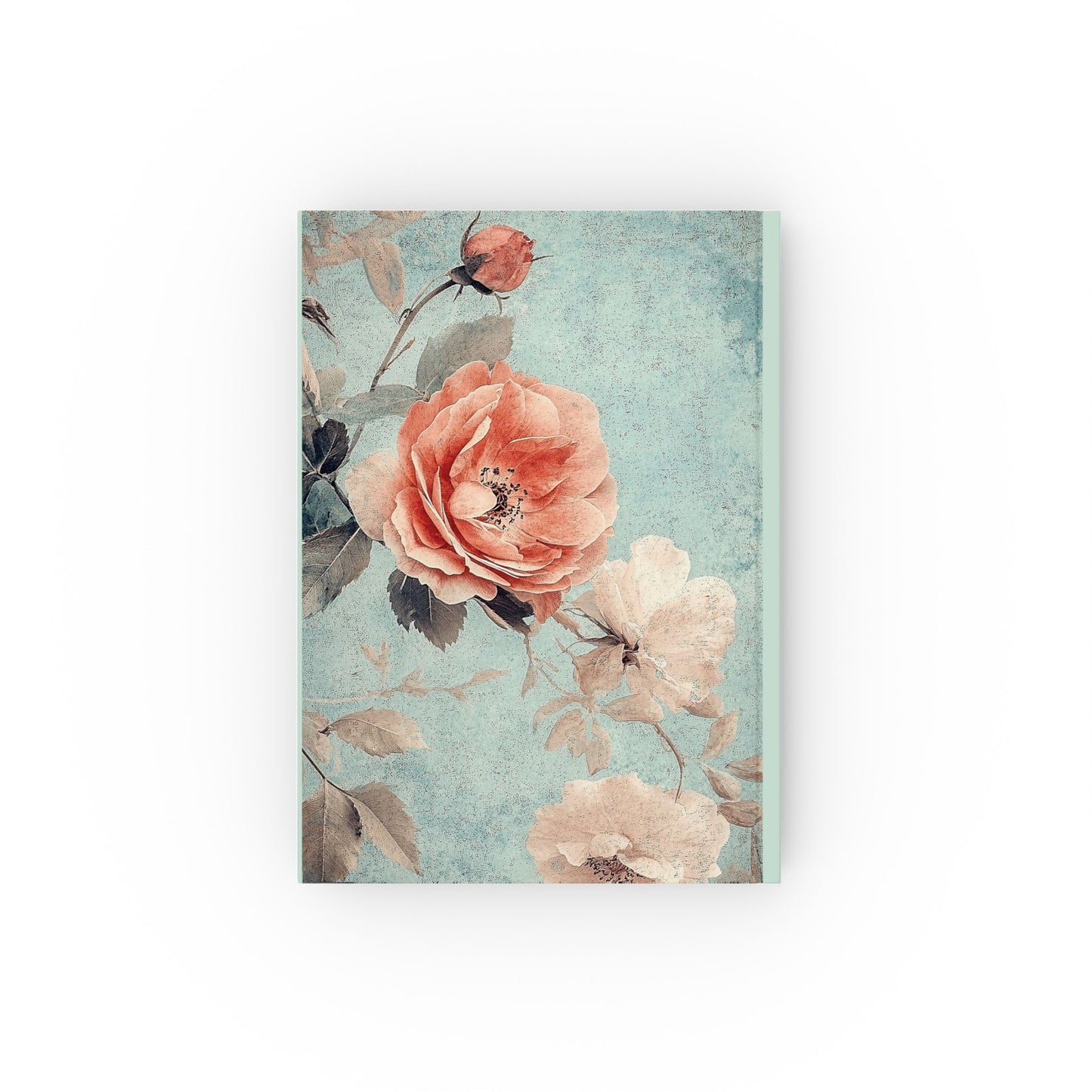 Hard Backed Elegant Floral Design Journal