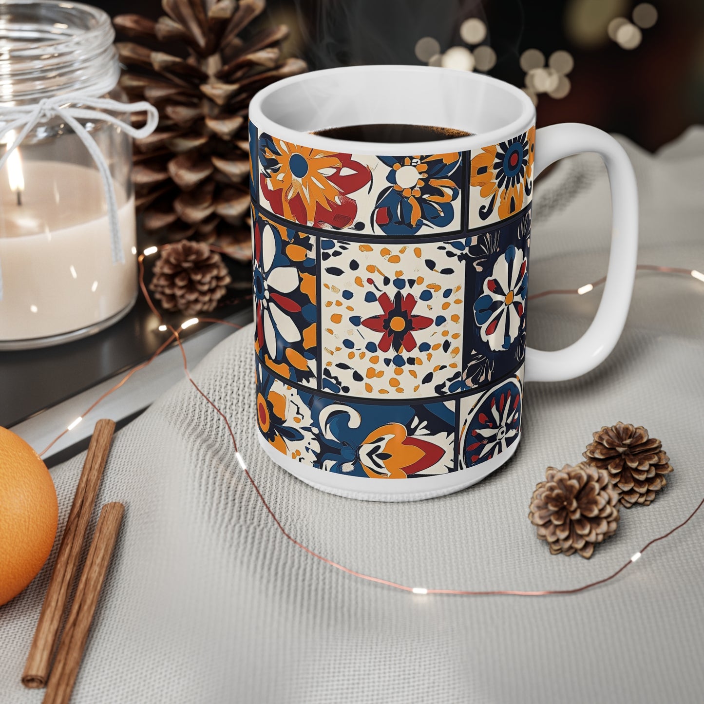 Blooming Tapestry Mug