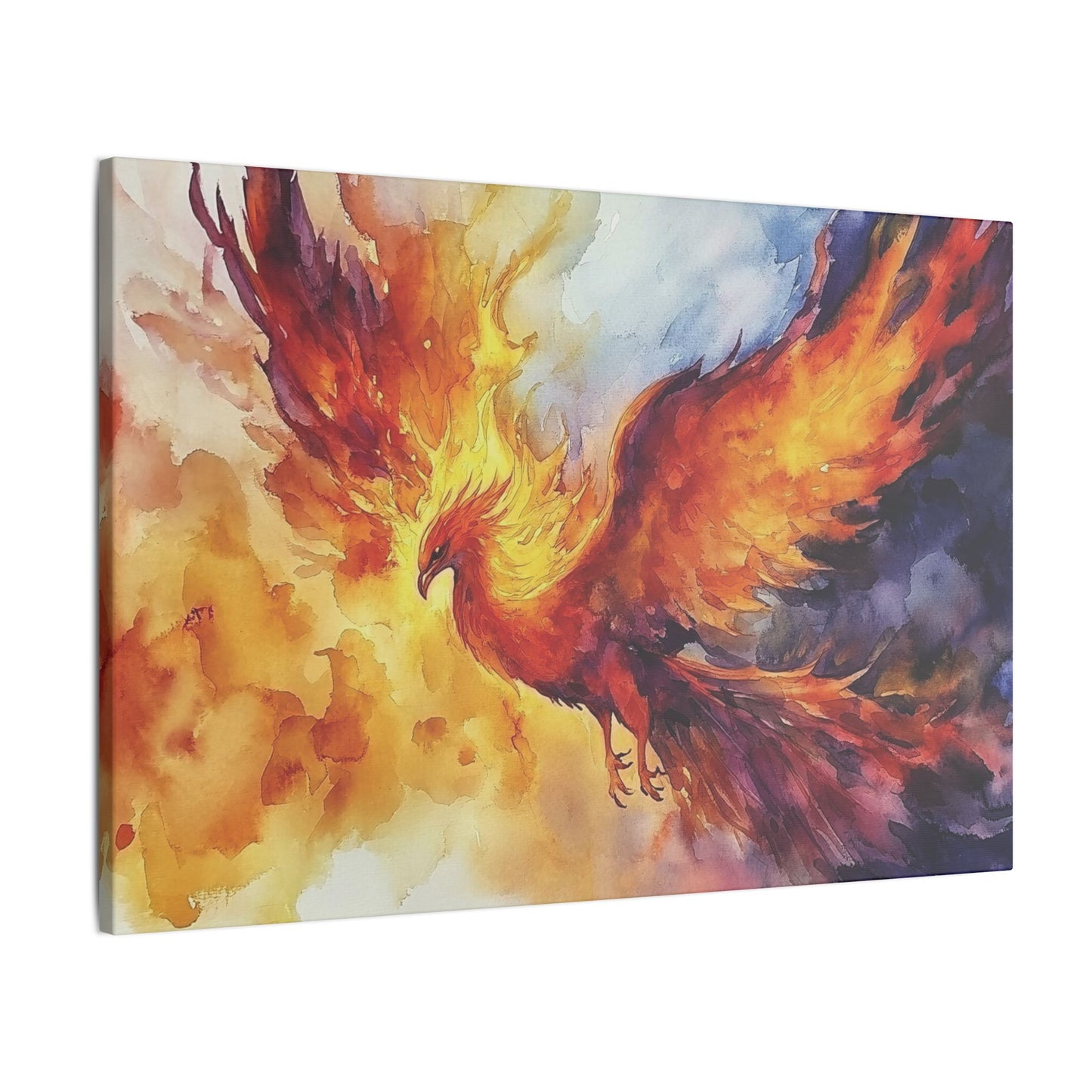 Phoenix Rising Matte Canvas