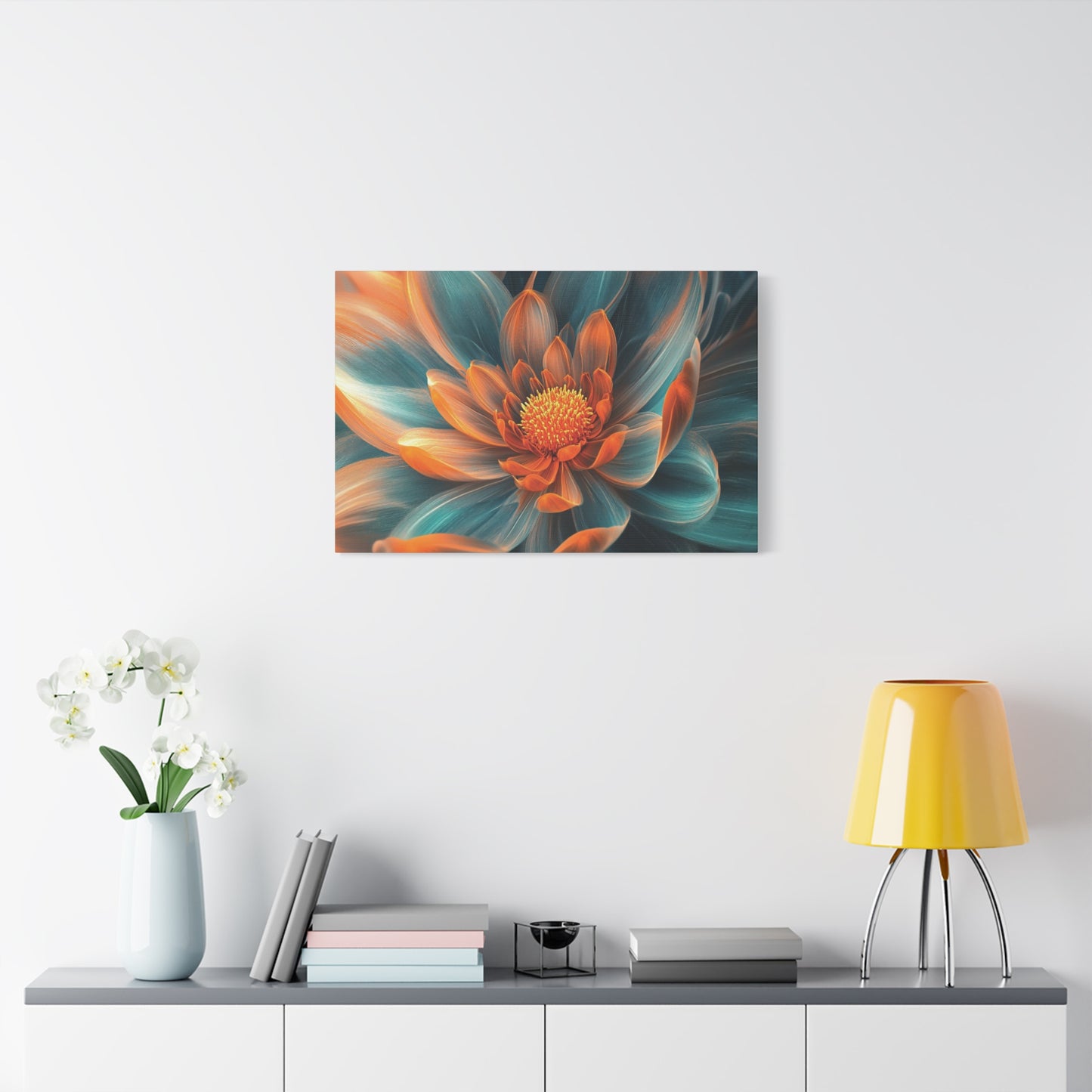 Eternal Bloom Matte Canvas Art