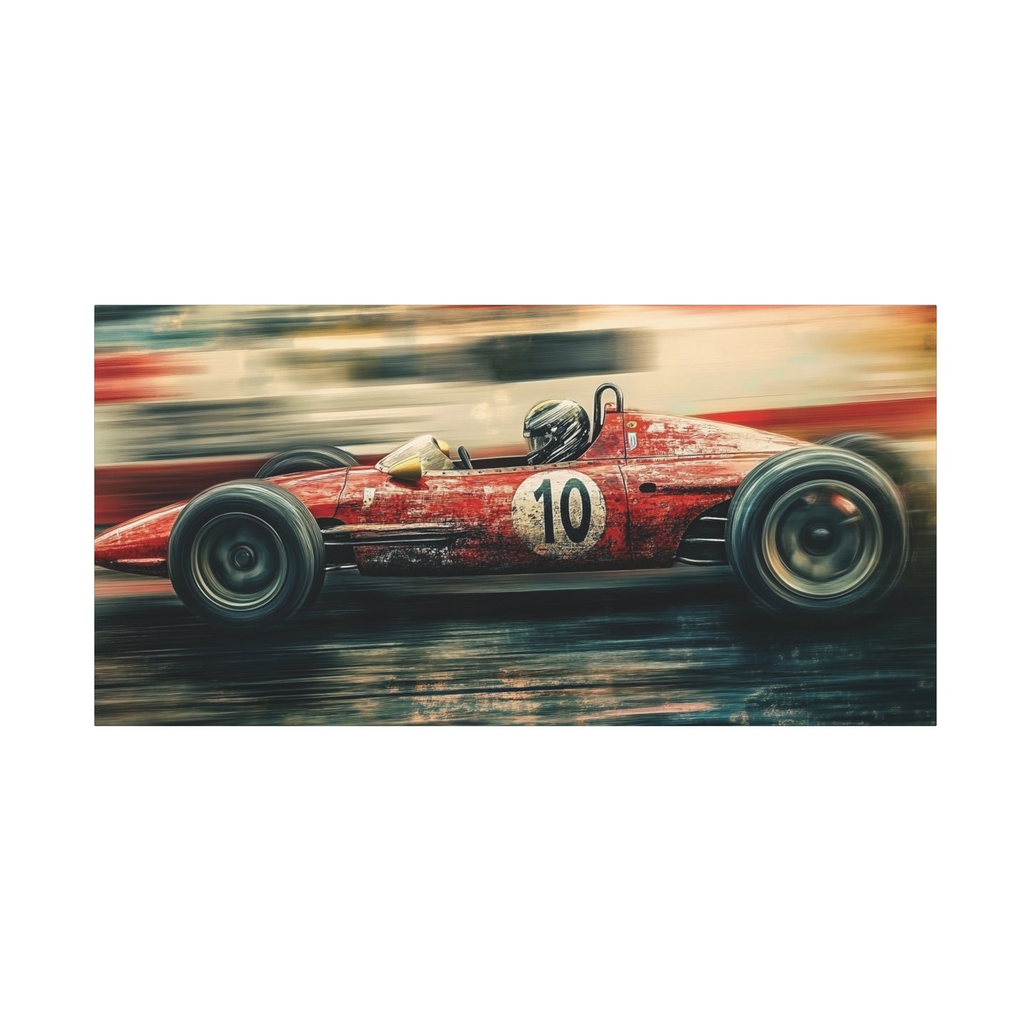 Racing Legends Vintage Speed Canvas Art