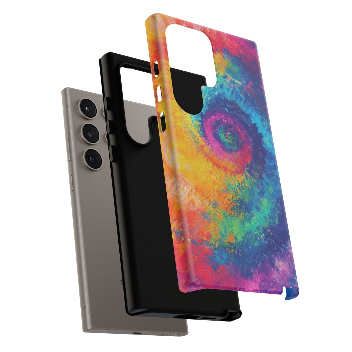 Psychedelic Tie-Dye Swirl Tough Phone Case