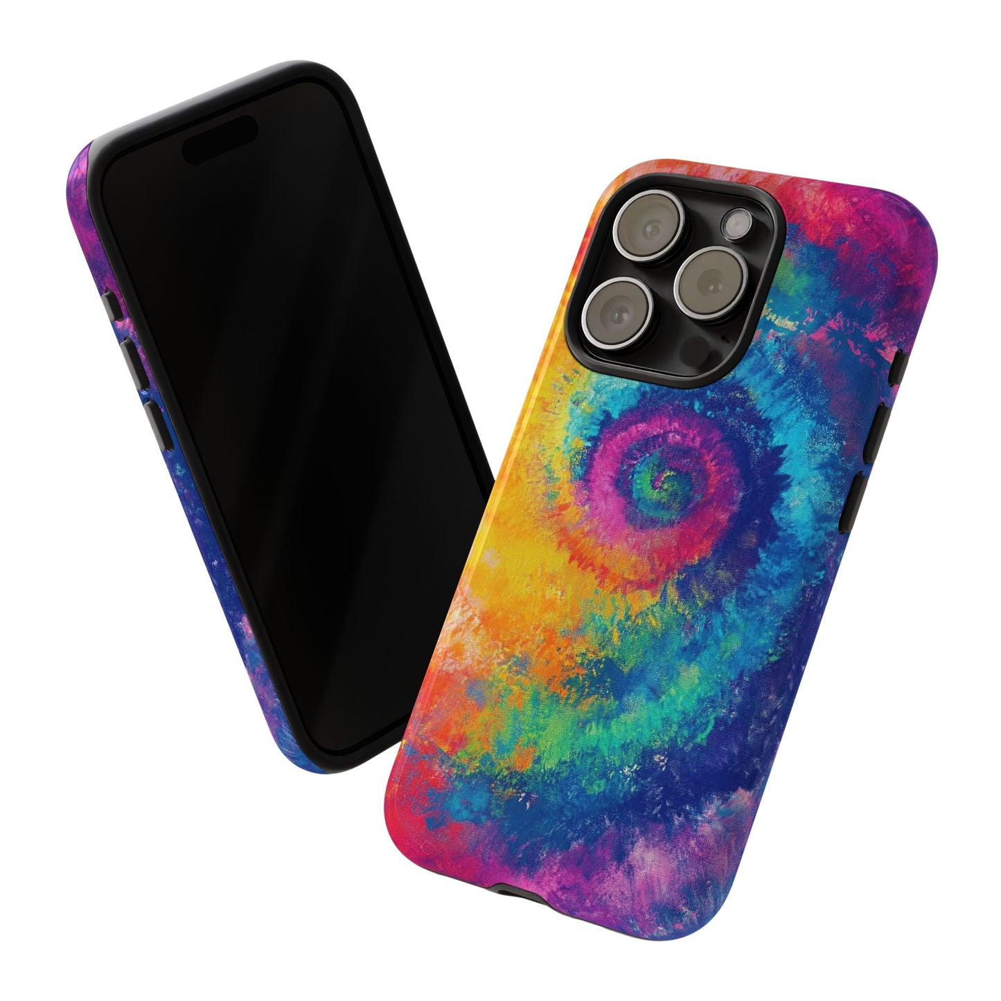 Psychedelic Tie-Dye Swirl Tough Phone Case