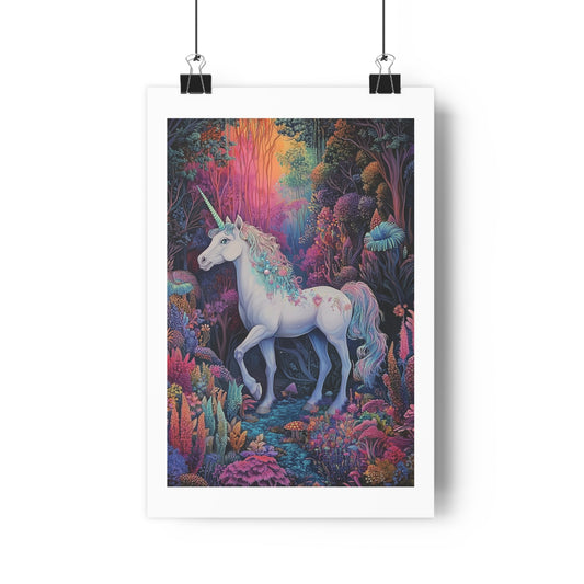 Enchanted Unicorn Art Print