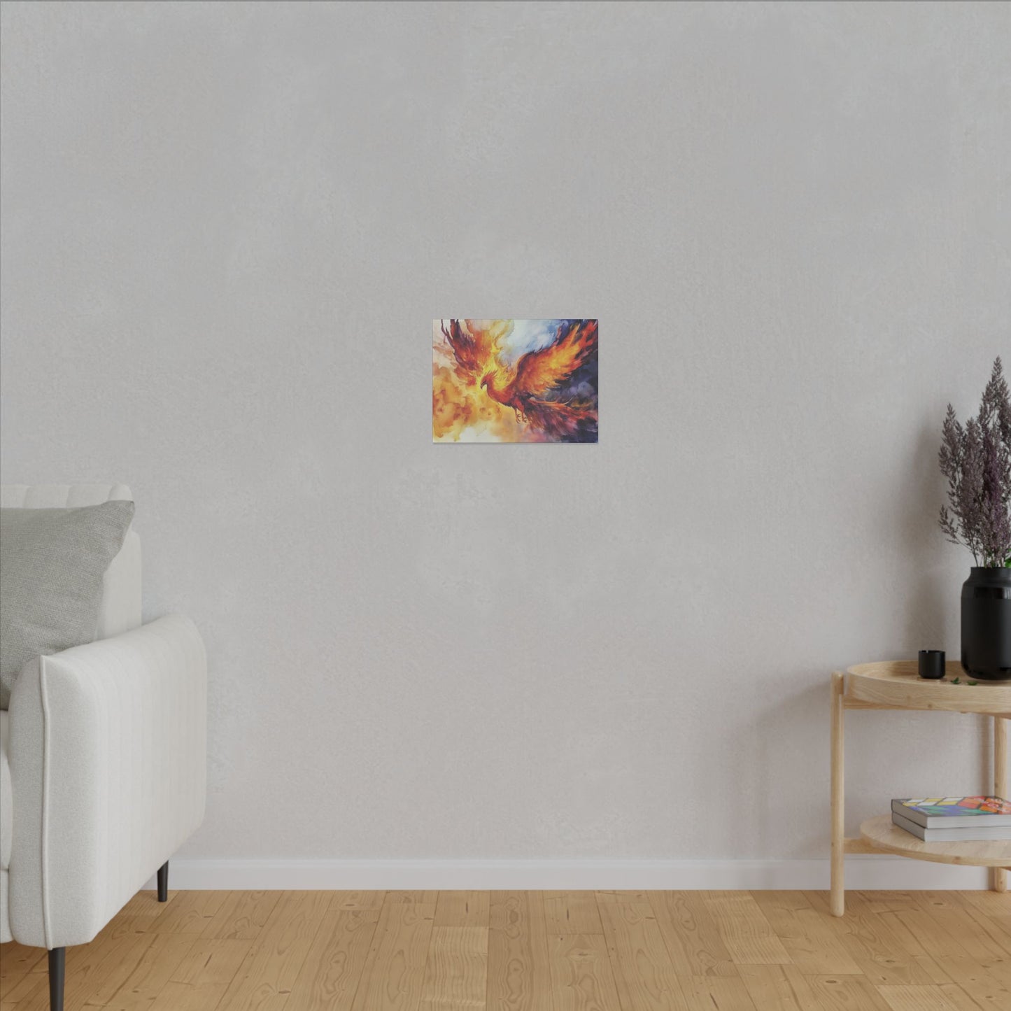 Phoenix Rising Matte Canvas