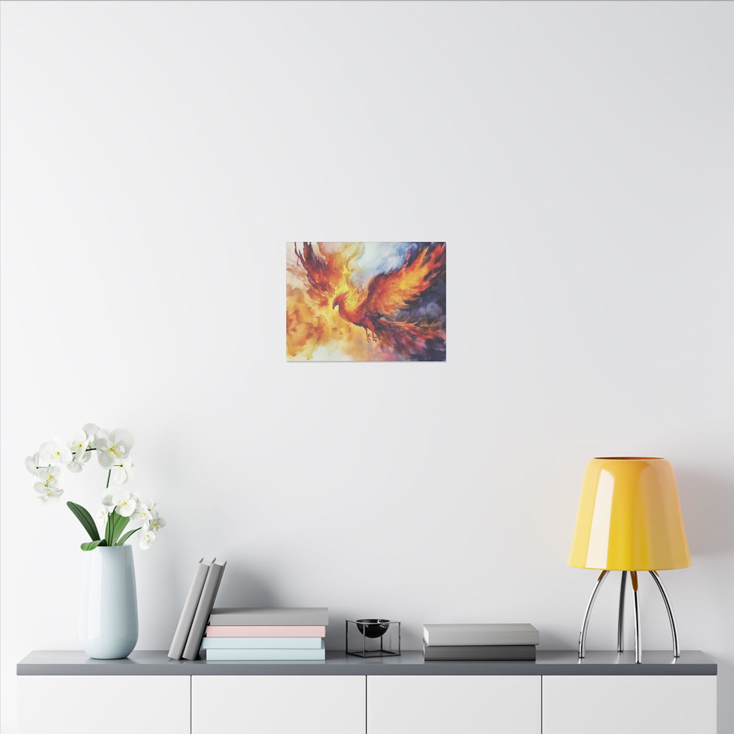 Phoenix Rising Matte Canvas