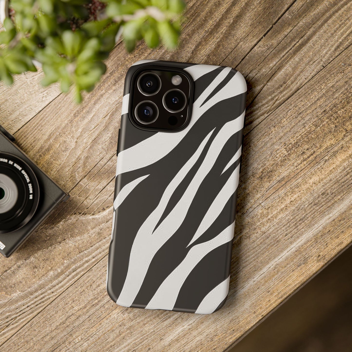 Bold Zebra Print Phone Case