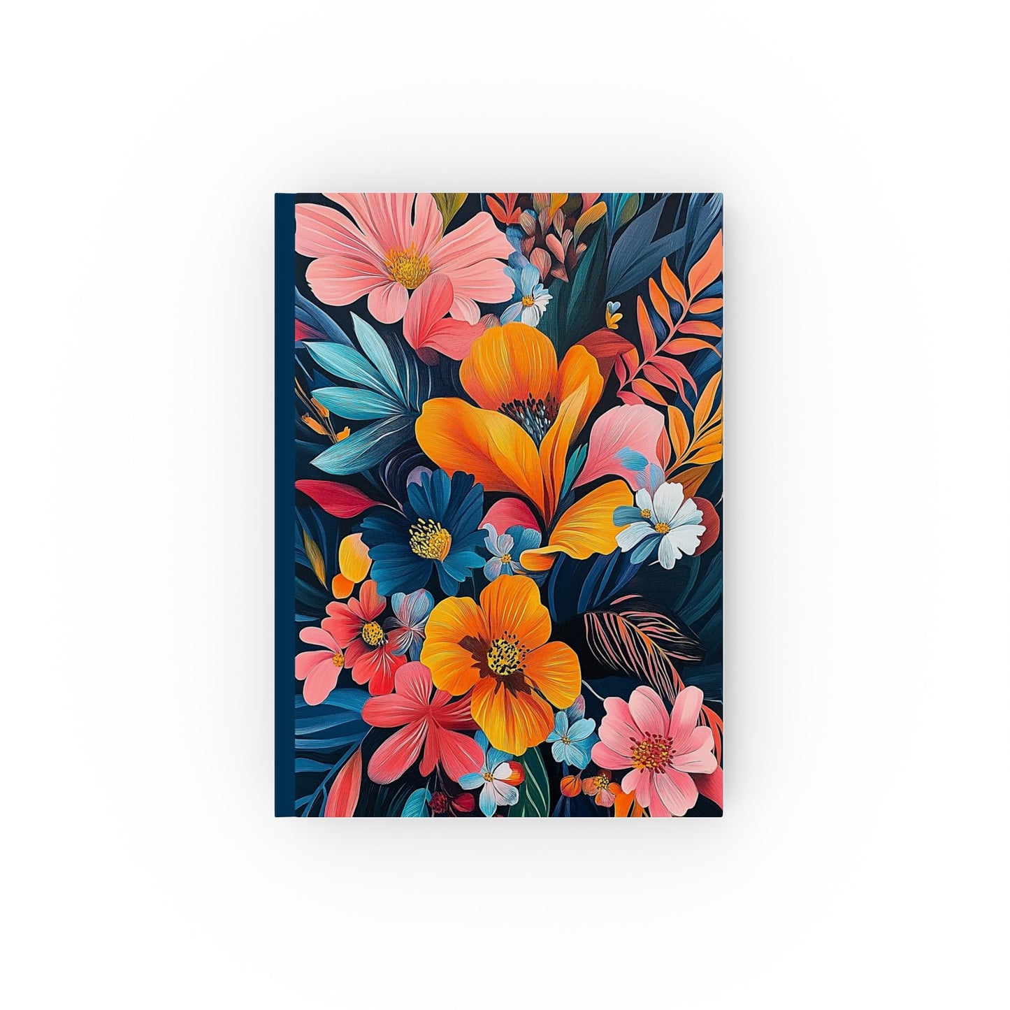 Hard Backed Floral Design Journal