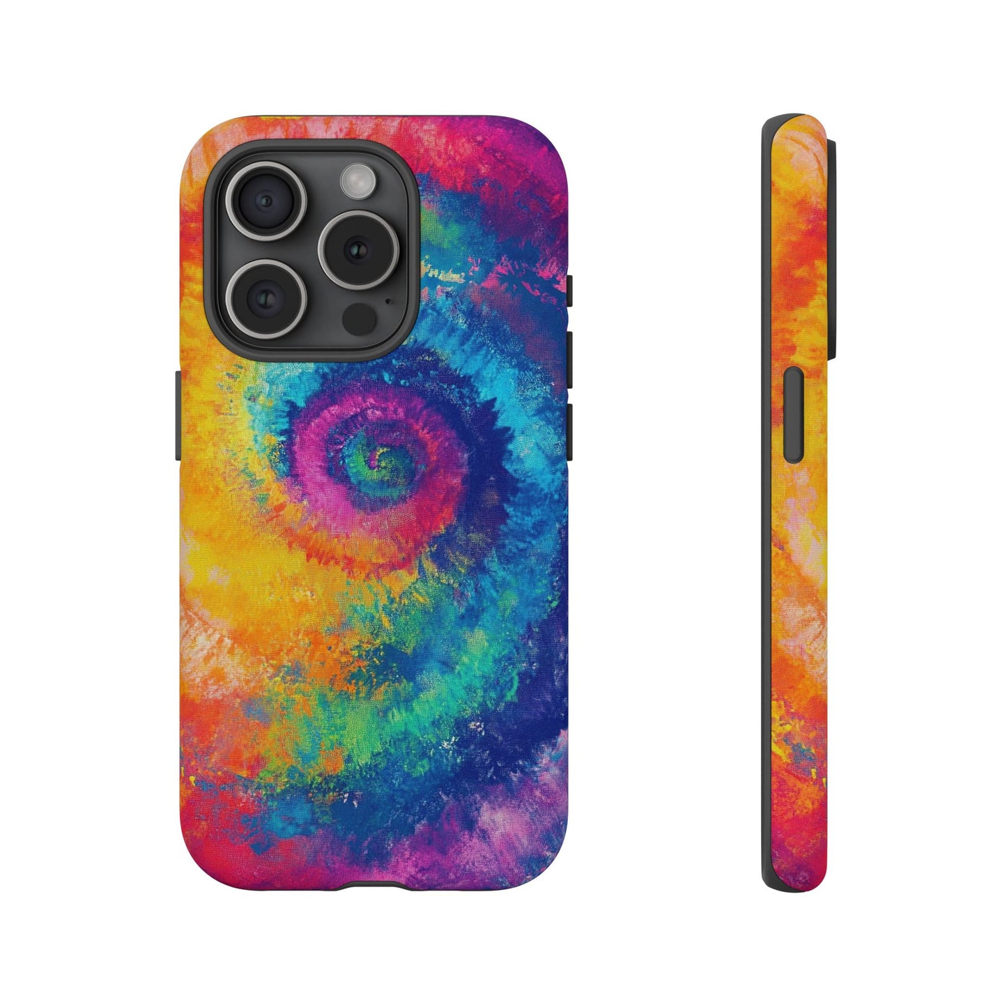 Psychedelic Tie-Dye Swirl Tough Phone Case