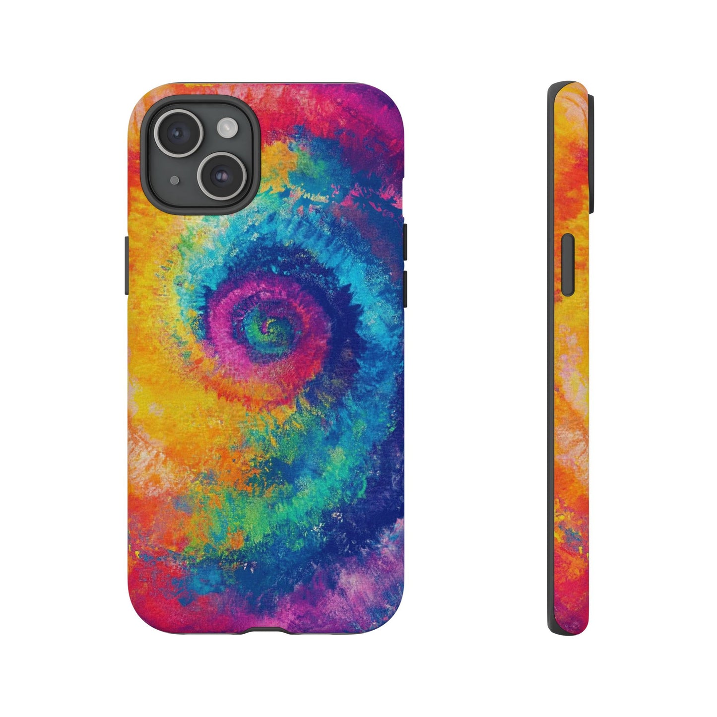 Psychedelic Tie-Dye Swirl Tough Phone Case