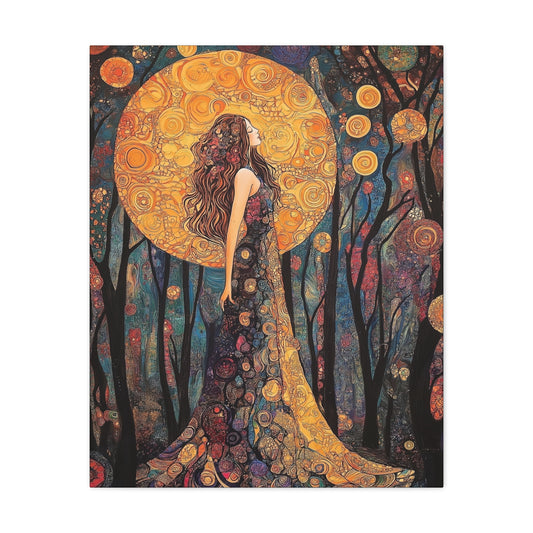 Moonlit Reverie Canvas Wallart