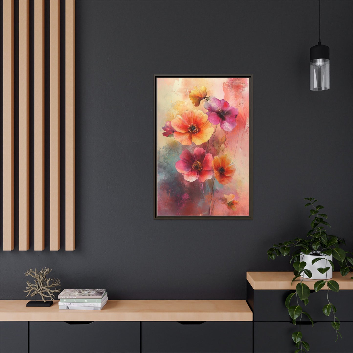 Garden Bliss Watercolor Floral Art Print