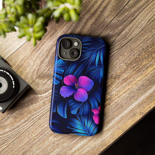 Tropical Twilight Floral Phone Tough Case