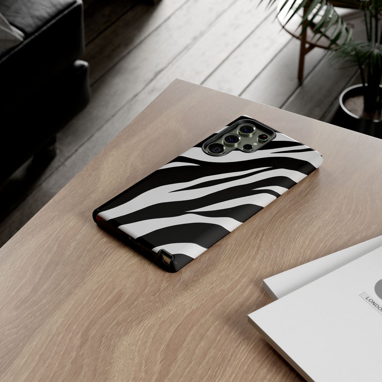 Bold Zebra Print Phone Case