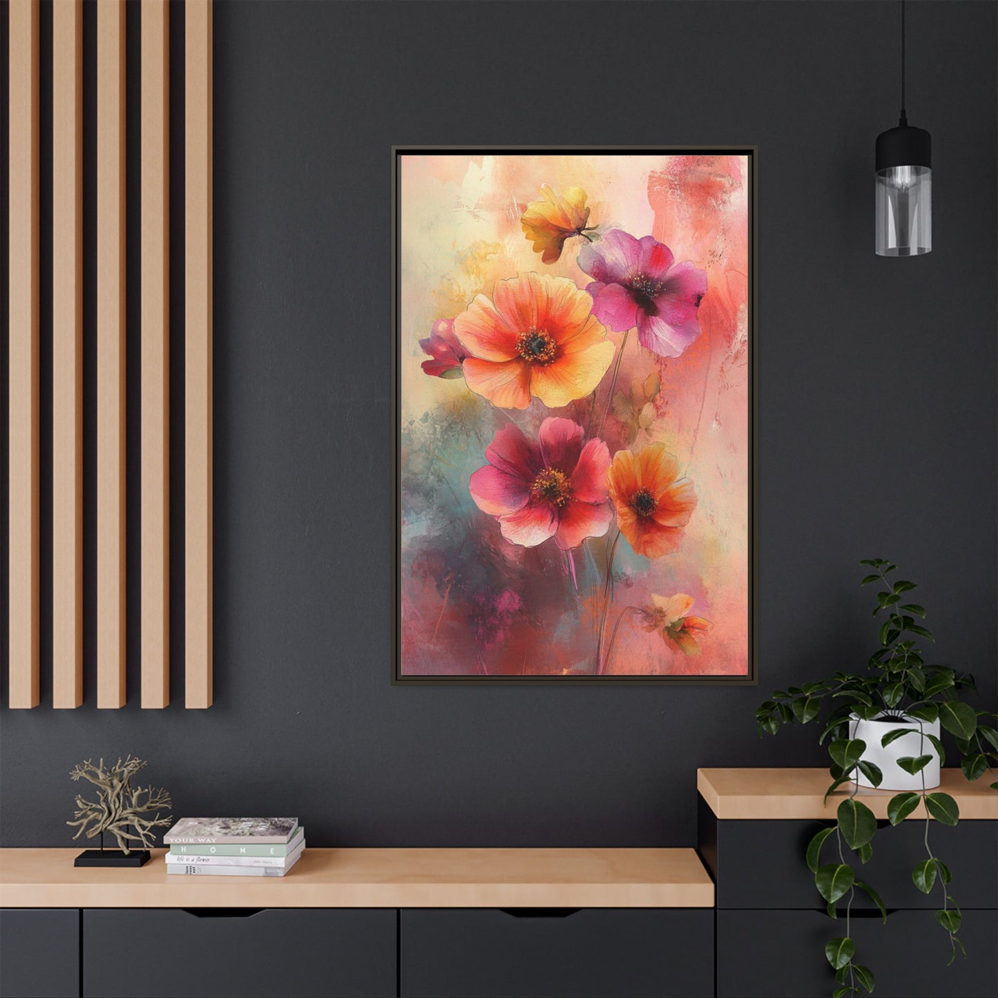 Garden Bliss Watercolor Floral Art Print