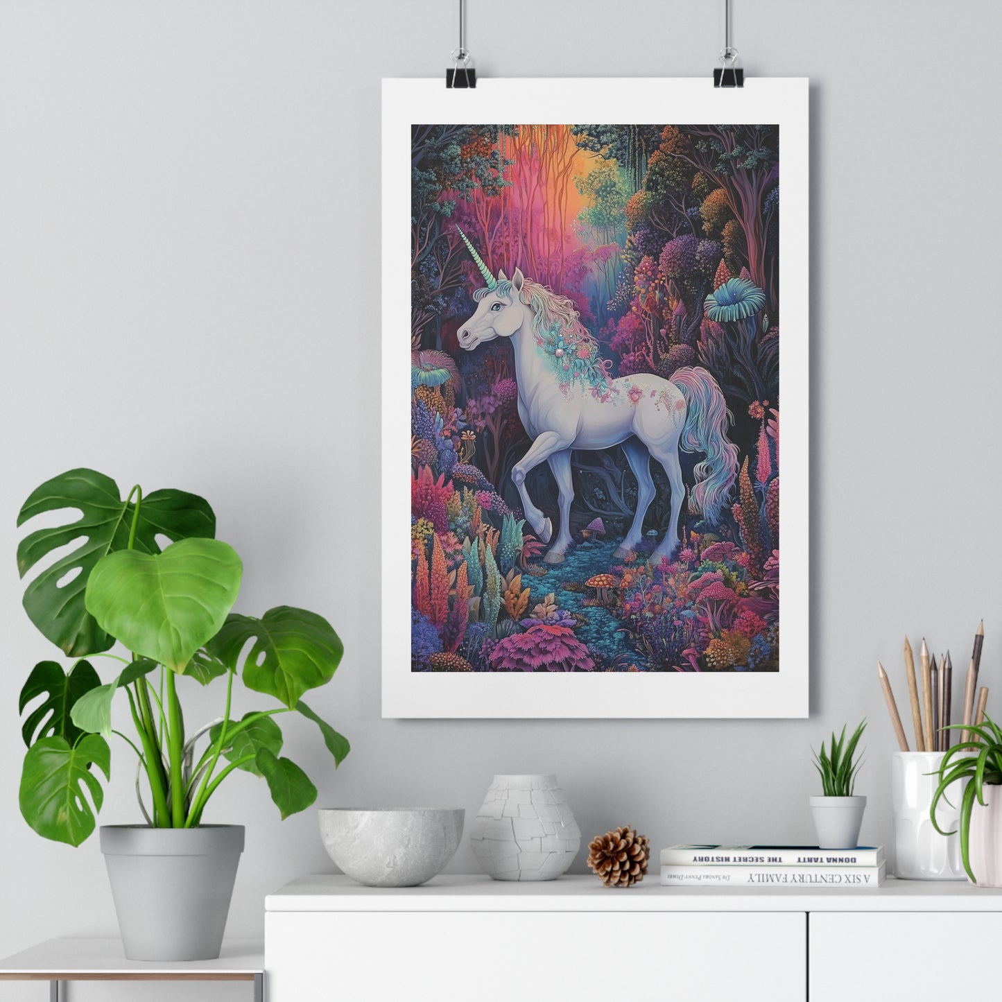 Enchanted Unicorn Art Print