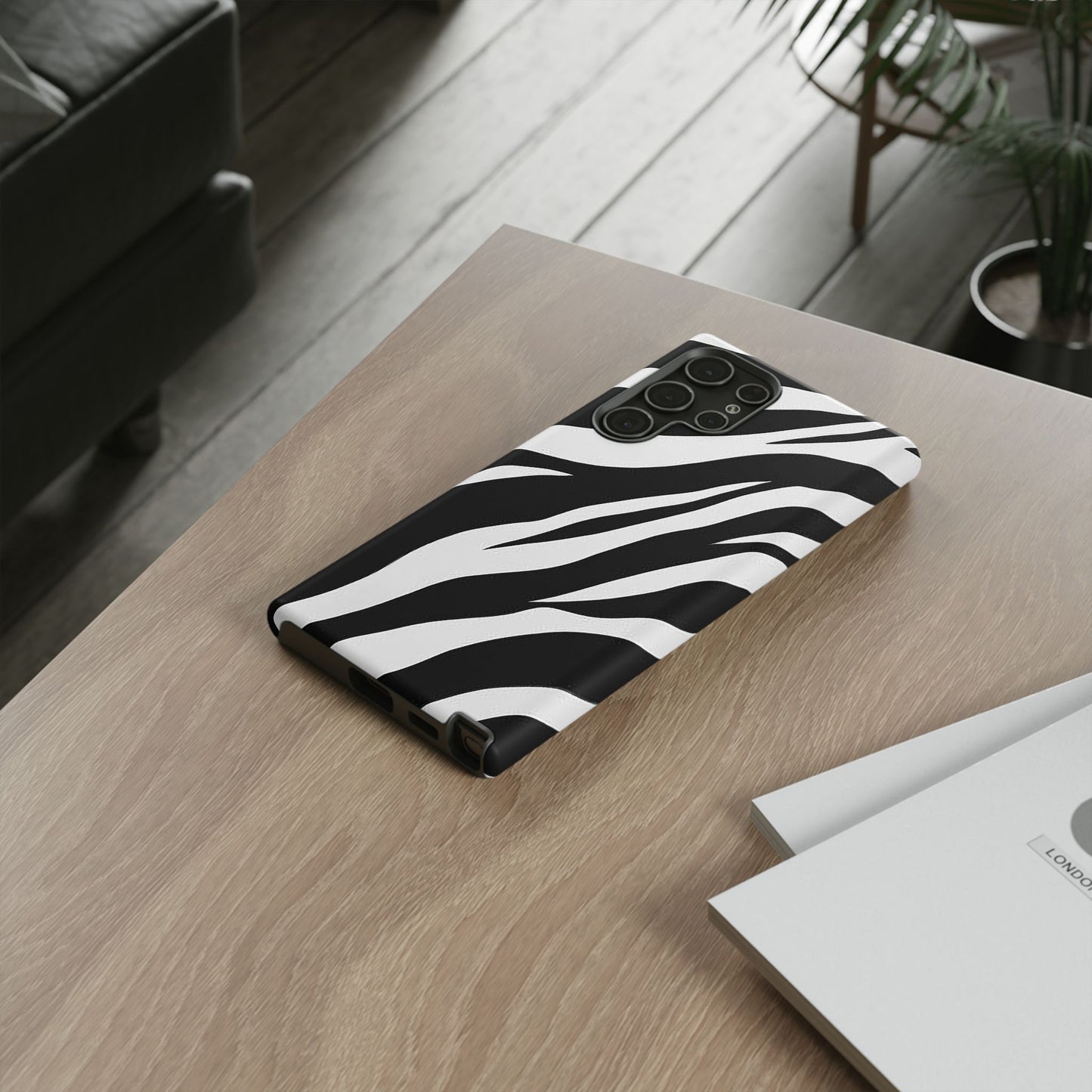 Bold Zebra Print Phone Case