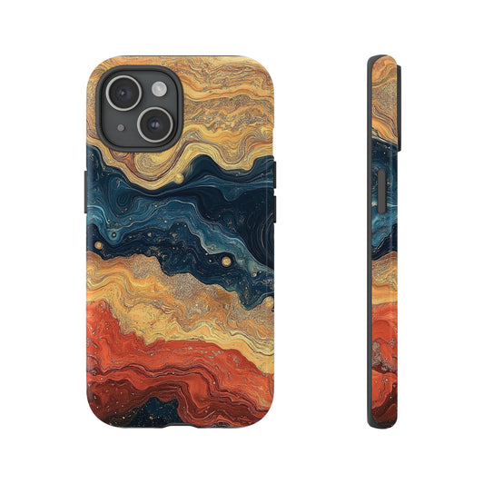 Desert Mirage Canyon Waves Phone Case