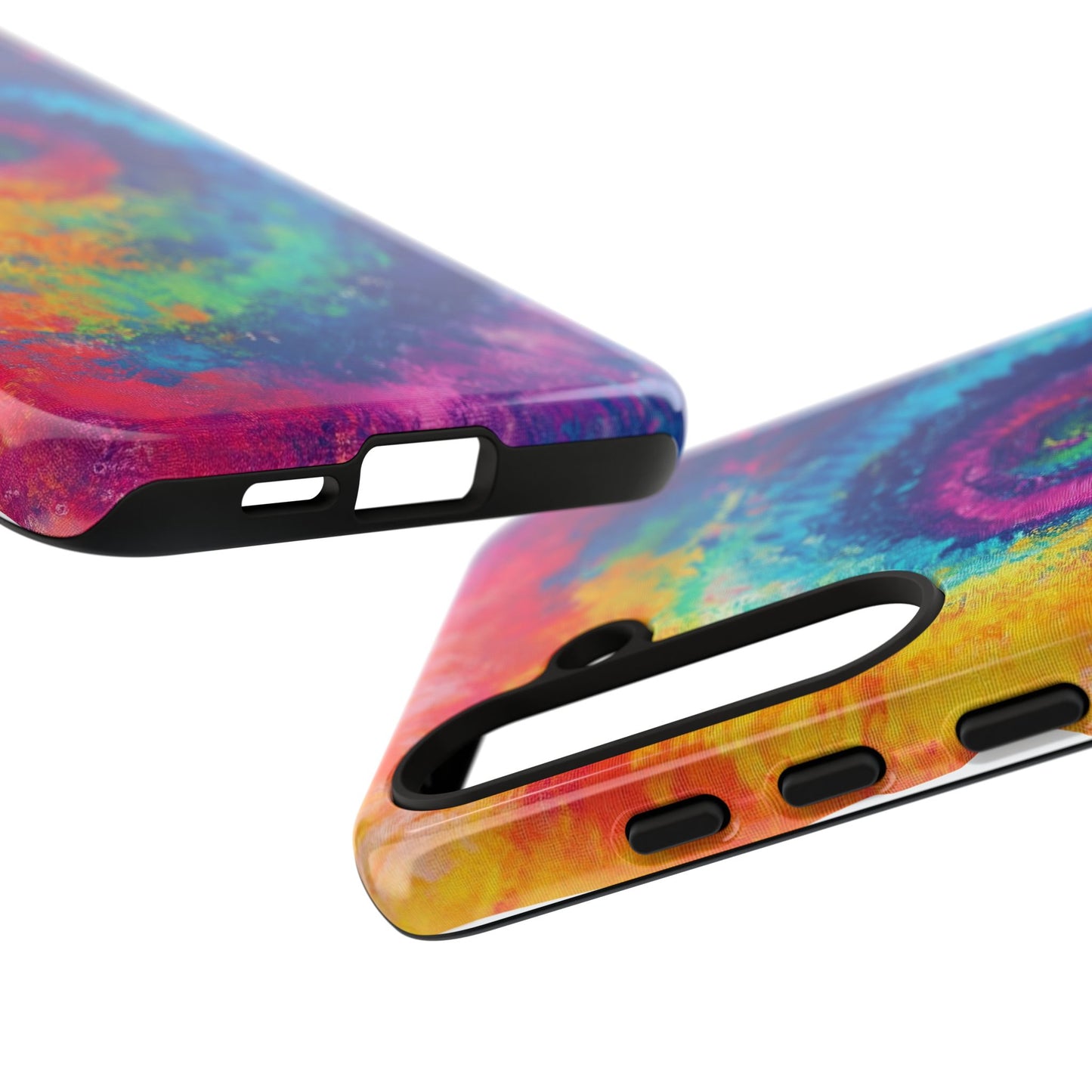 Psychedelic Tie-Dye Swirl Tough Phone Case