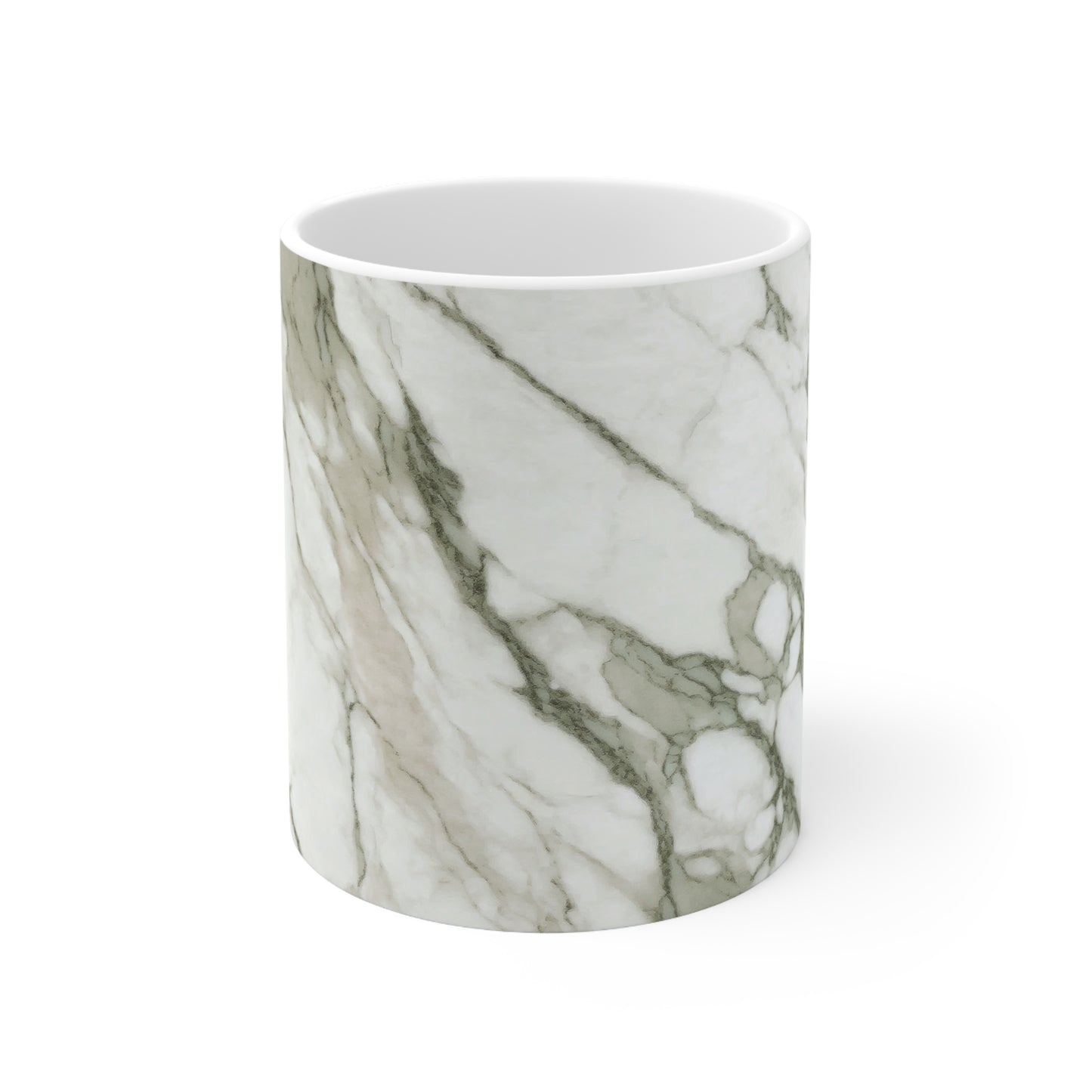 Classic White Marble Design Mug