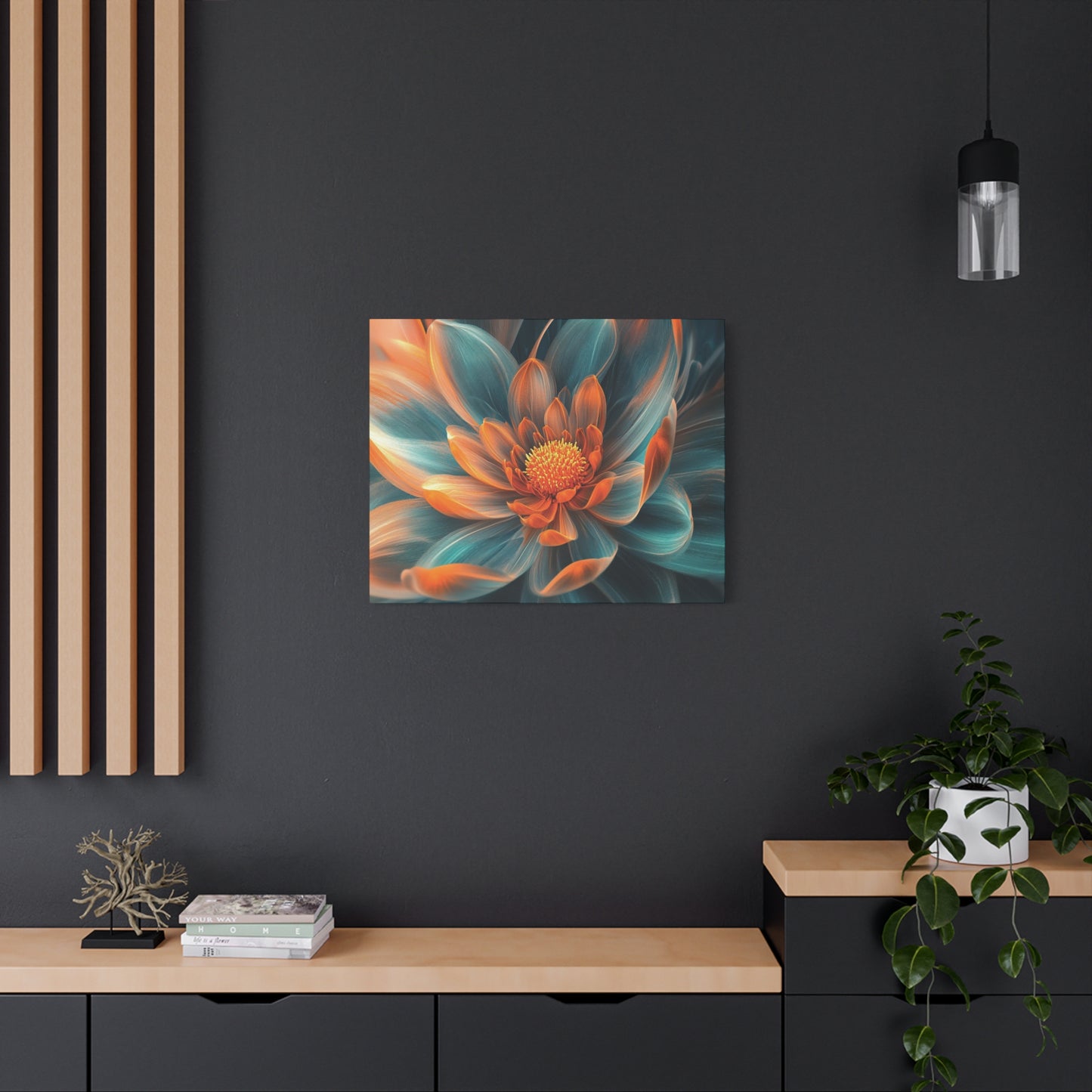 Eternal Bloom Matte Canvas Art