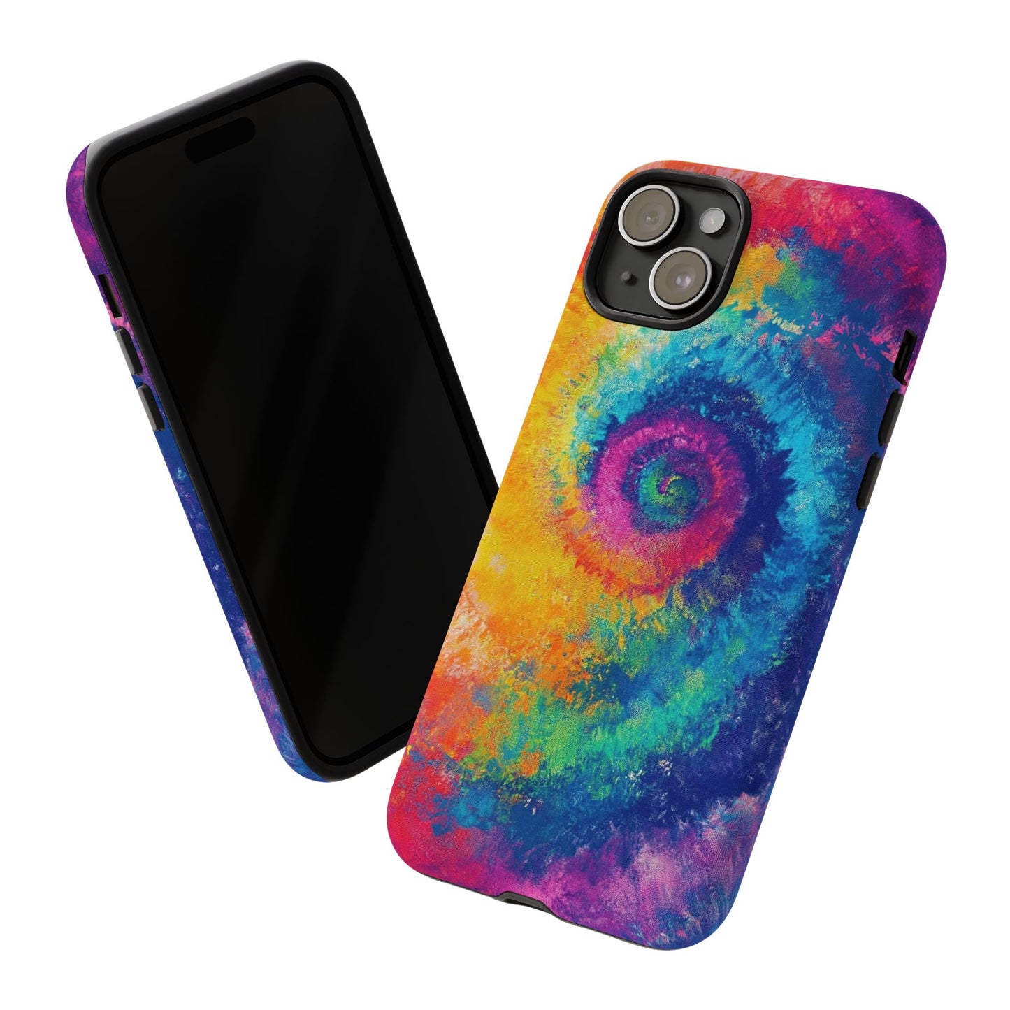 Psychedelic Tie-Dye Swirl Tough Phone Case