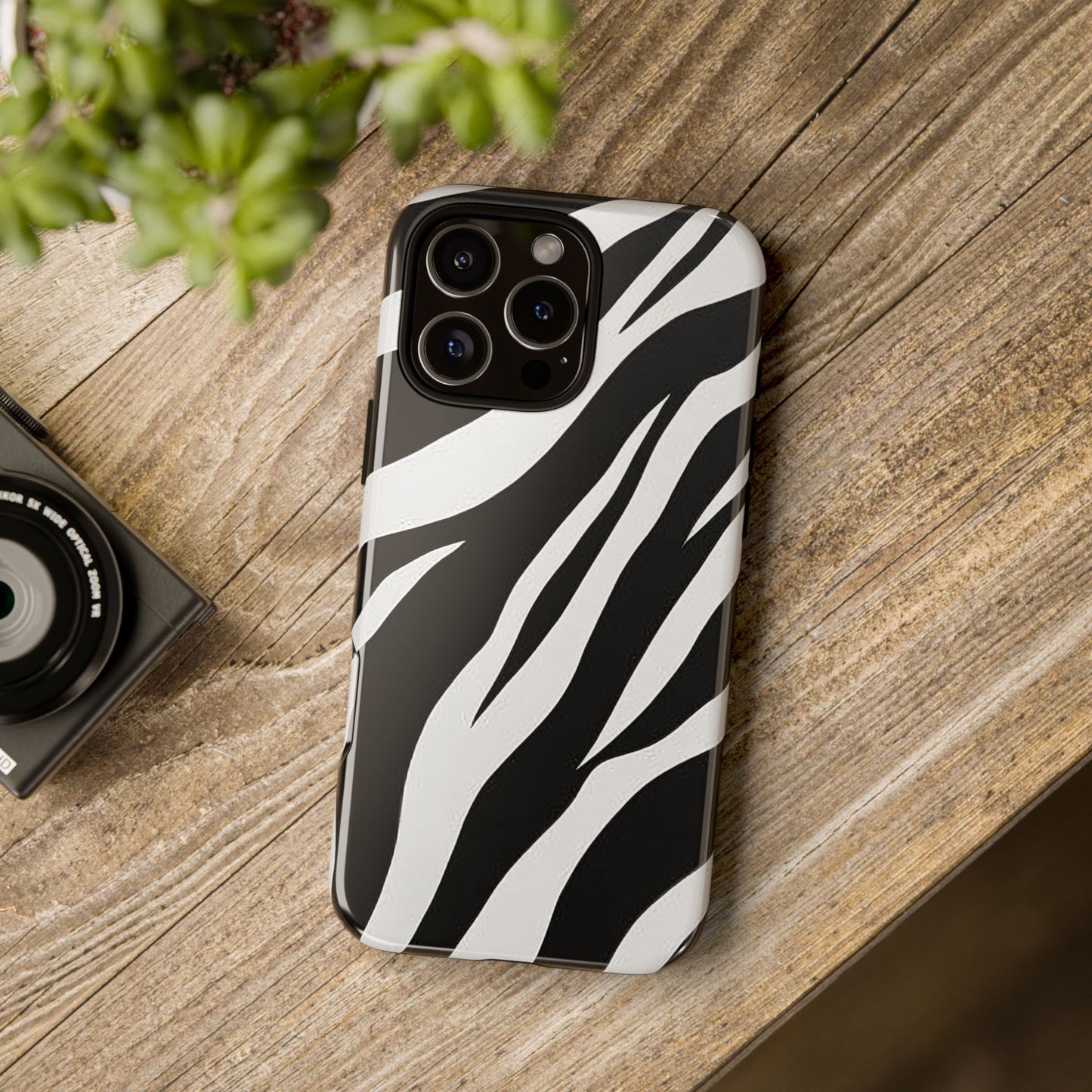 Bold Zebra Print Phone Case