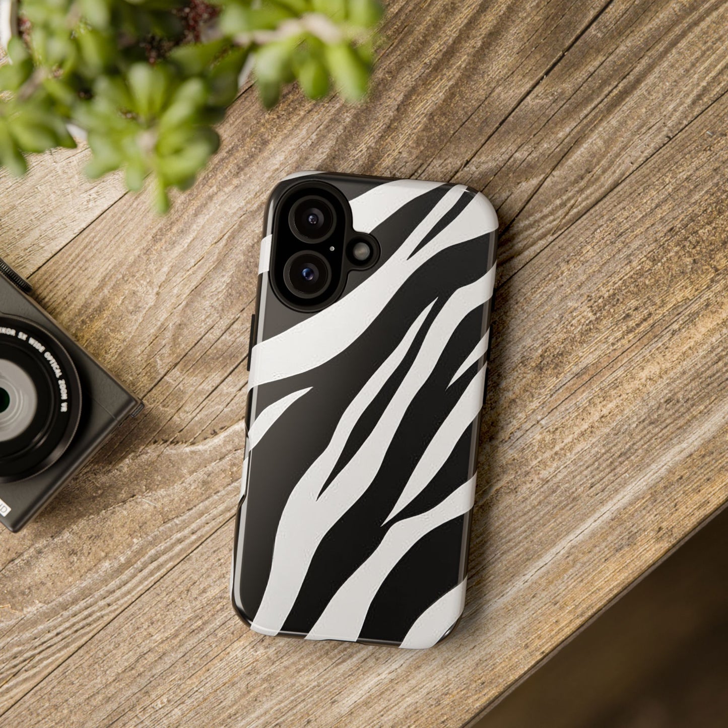 Bold Zebra Print Phone Case