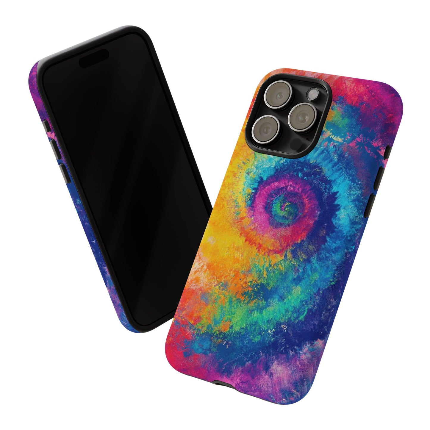 Psychedelic Tie-Dye Swirl Tough Phone Case