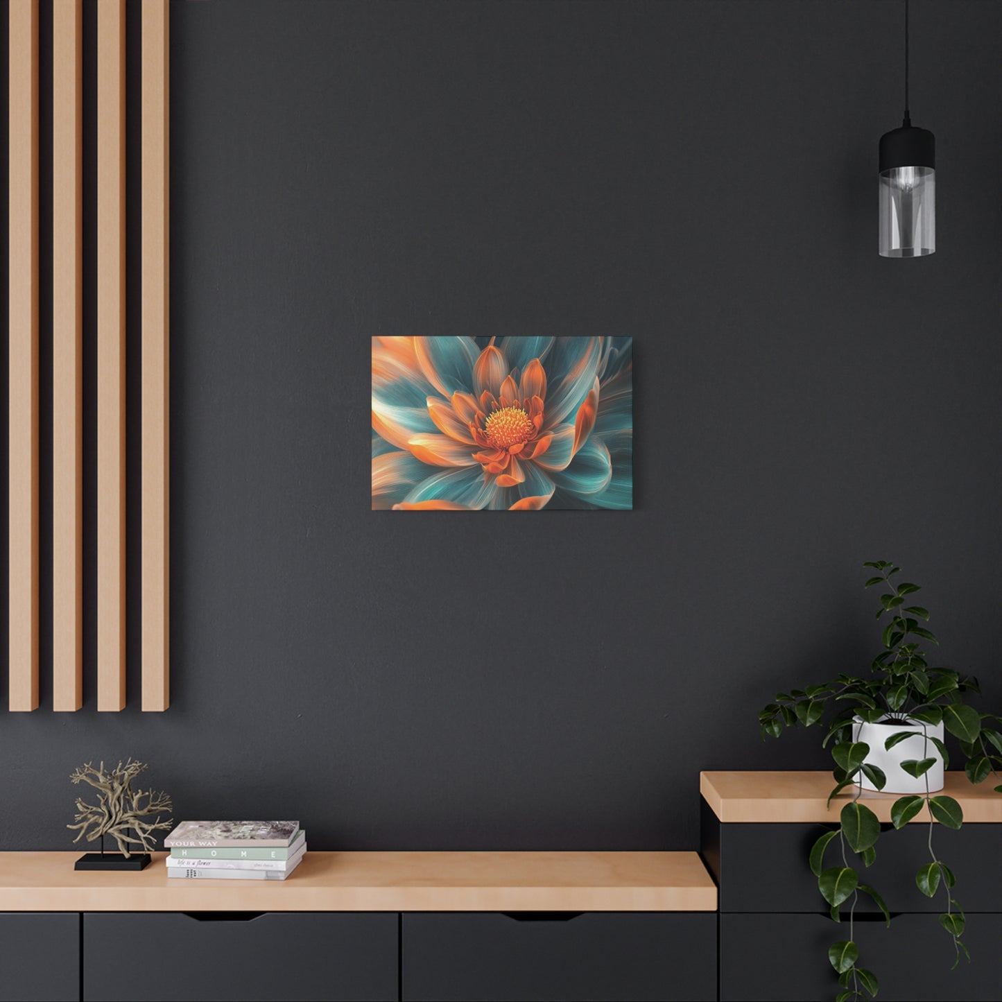 Eternal Bloom Matte Canvas Art