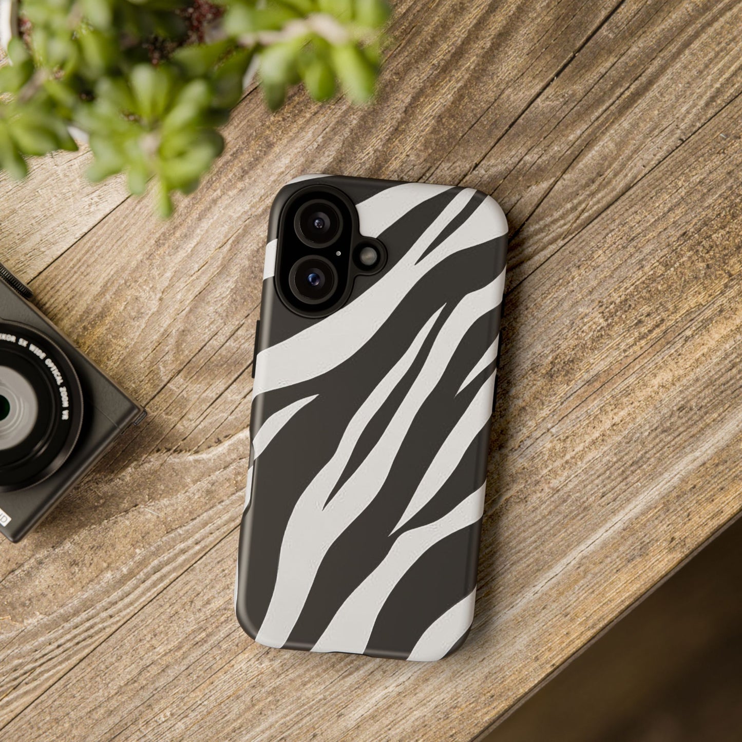 Bold Zebra Print Phone Case