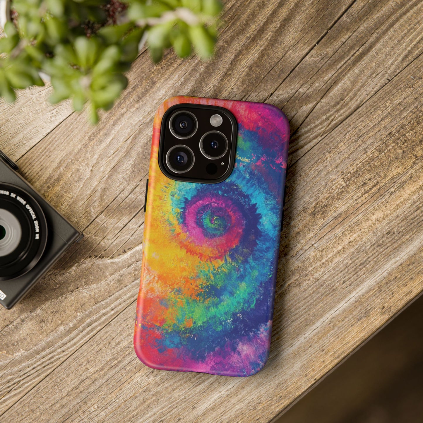 Psychedelic Tie-Dye Swirl Tough Phone Case