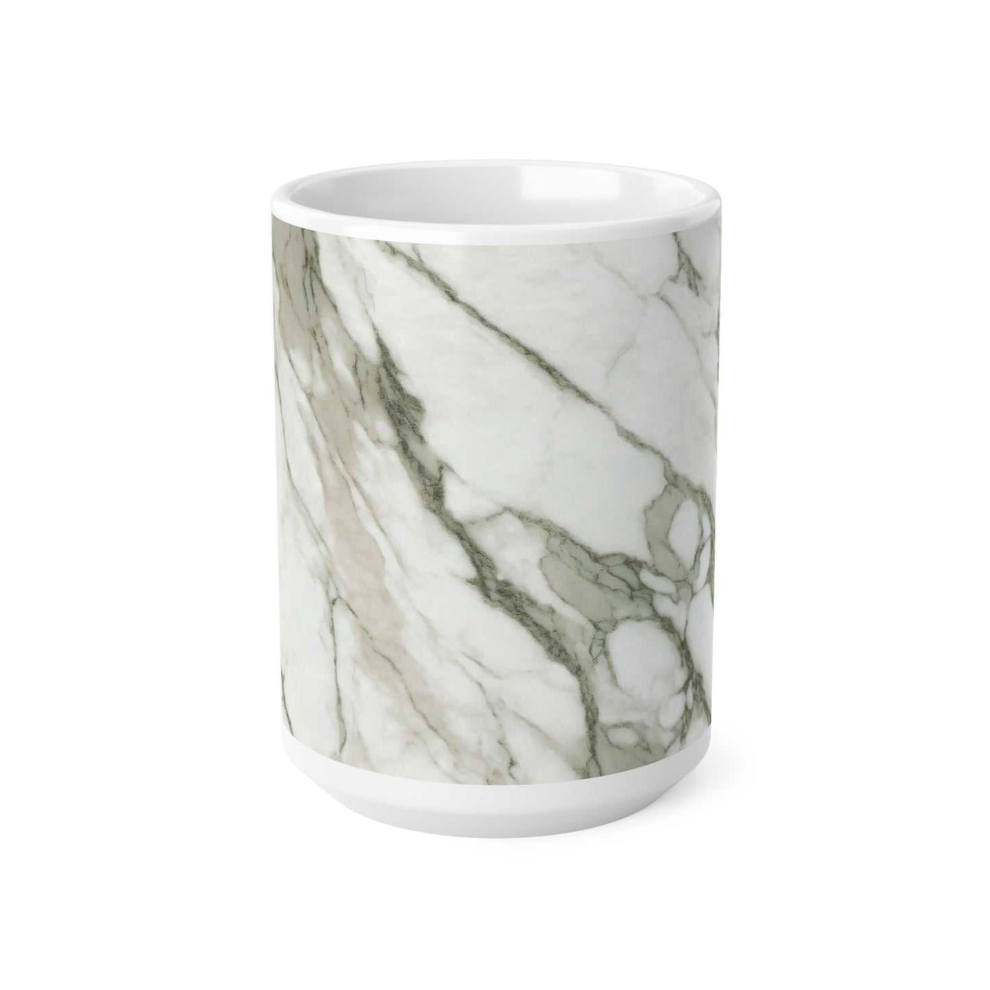 Classic White Marble Design Mug