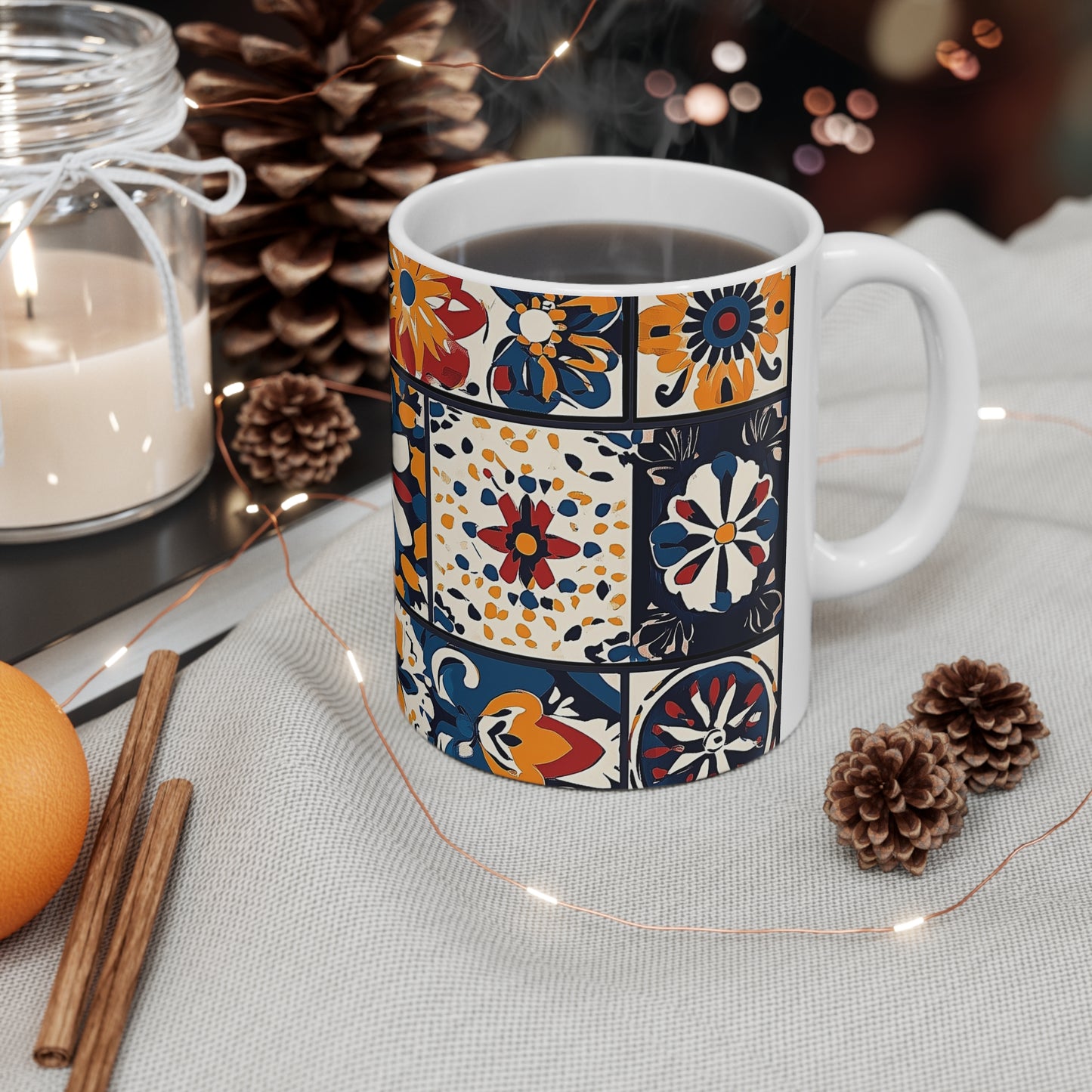 Blooming Tapestry Mug