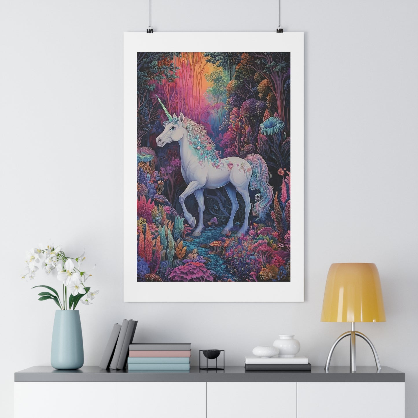 Enchanted Unicorn Art Print