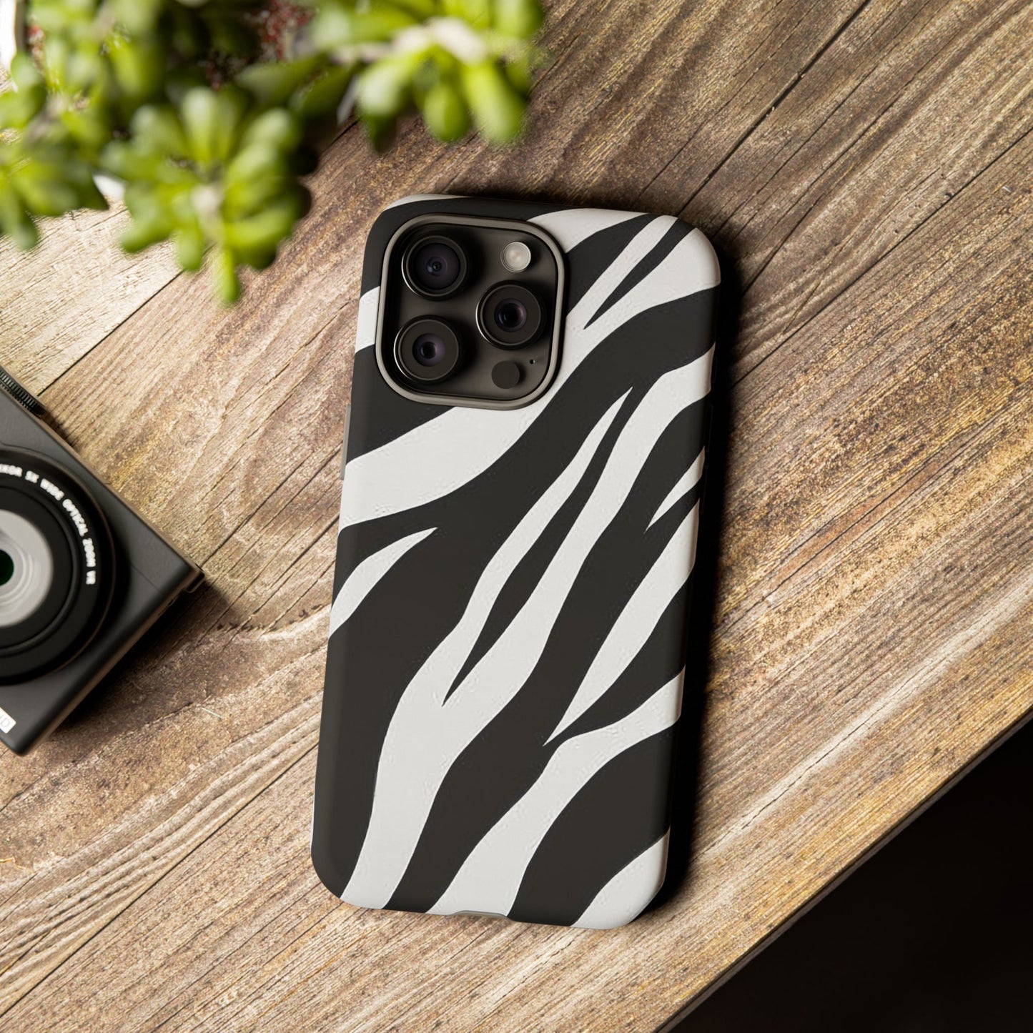 Bold Zebra Print Phone Case