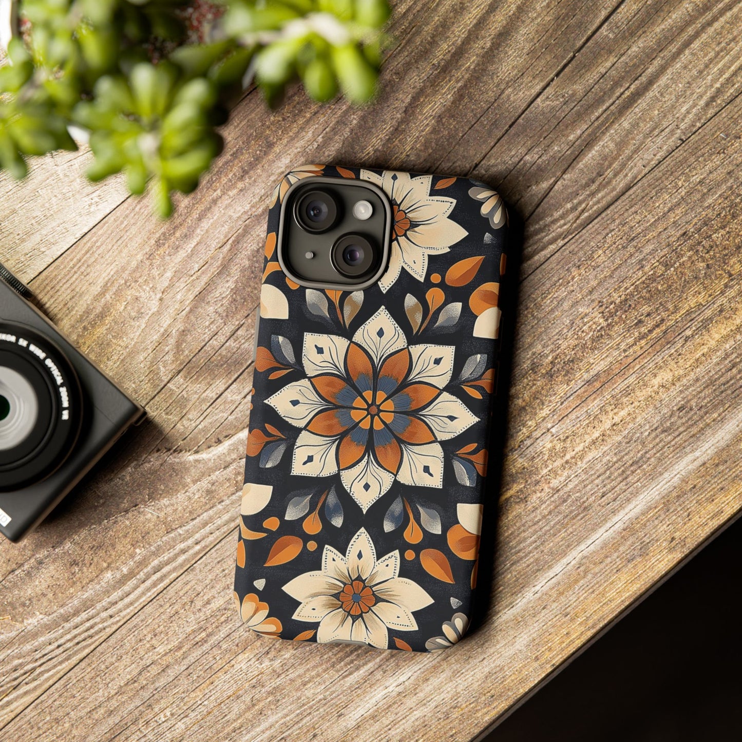 Autumn Blossom Vintage Floral Phone Case