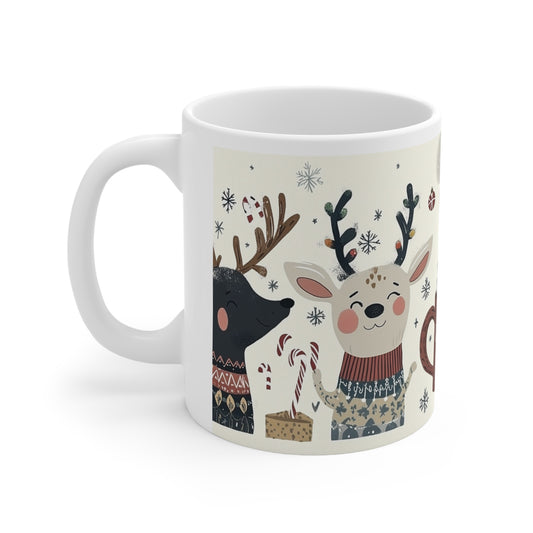 Festive Friends Holiday Reindeer Mug