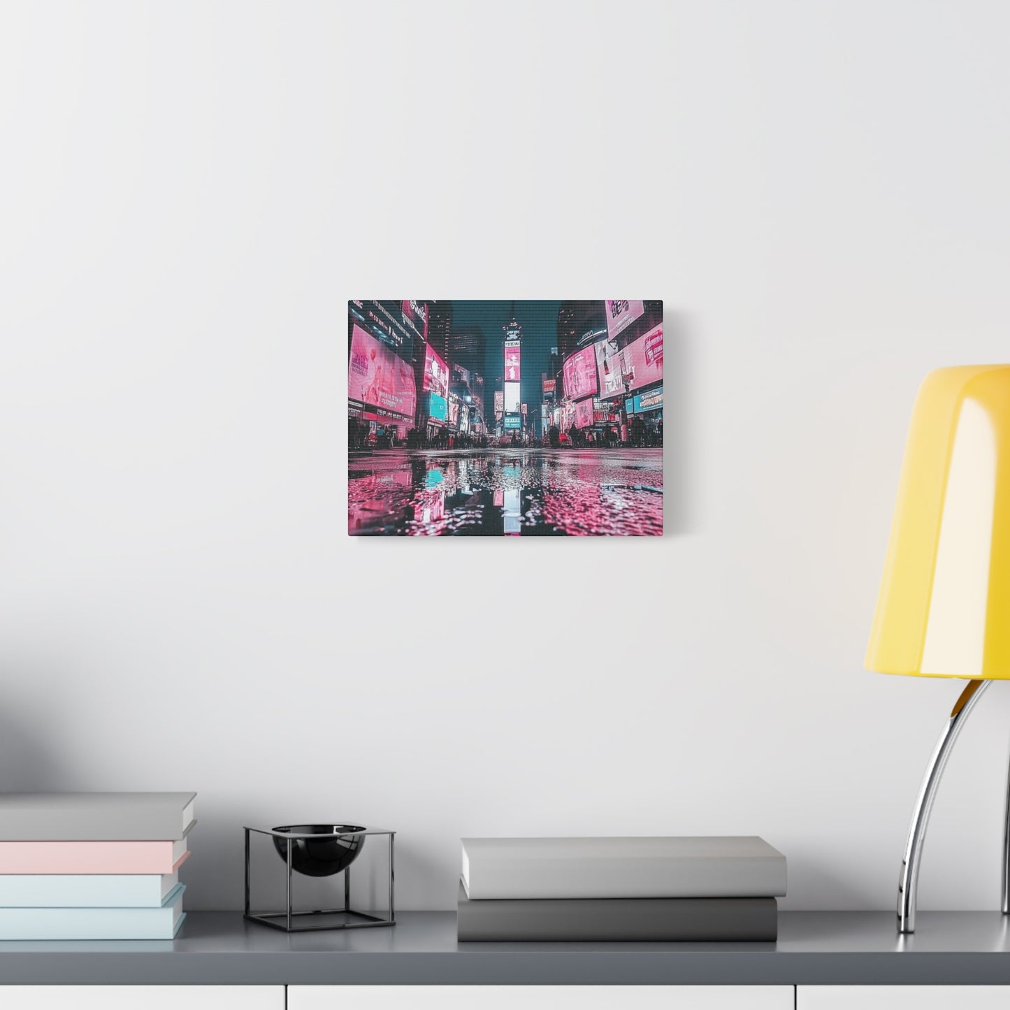 Urban Glow Matte Canvas Wall Art