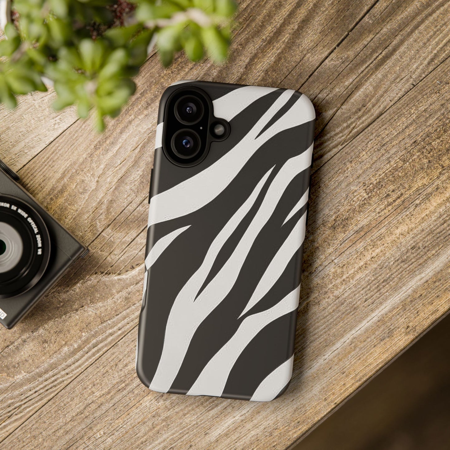 Bold Zebra Print Phone Case