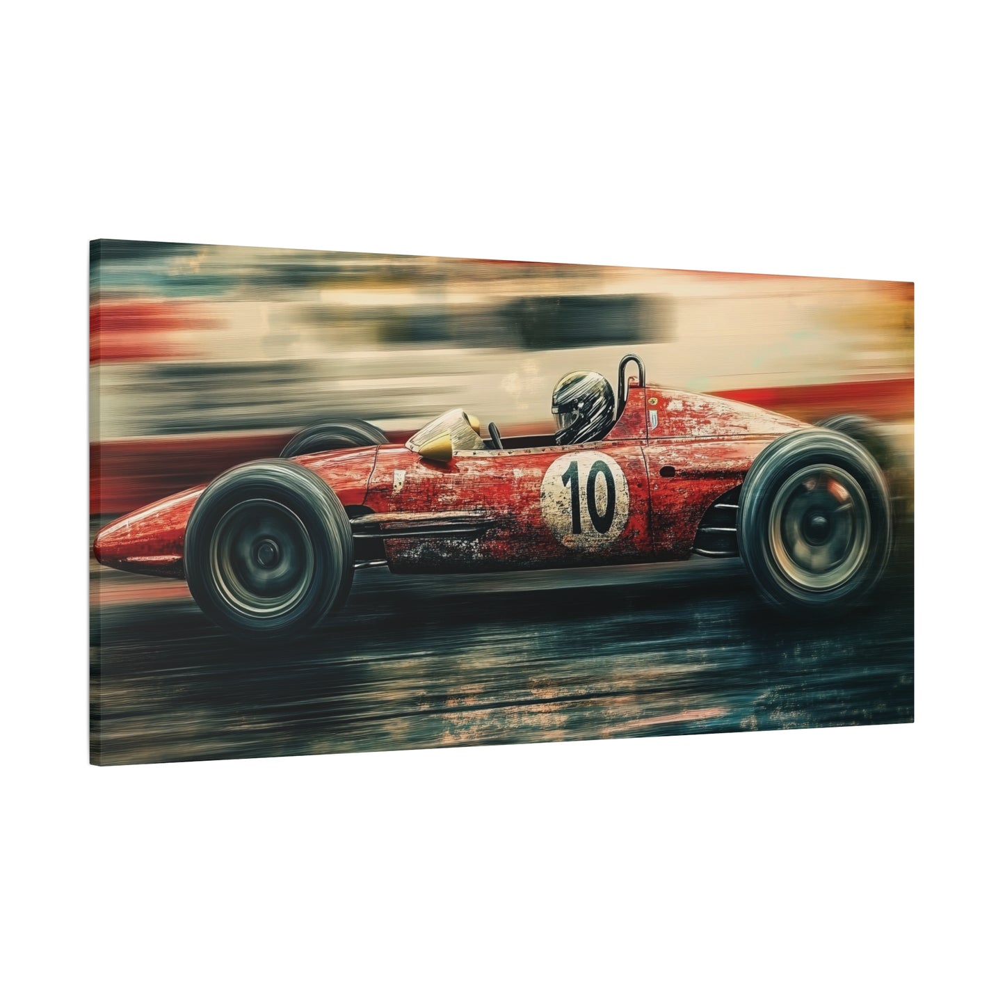 Racing Legends Vintage Speed Canvas Art