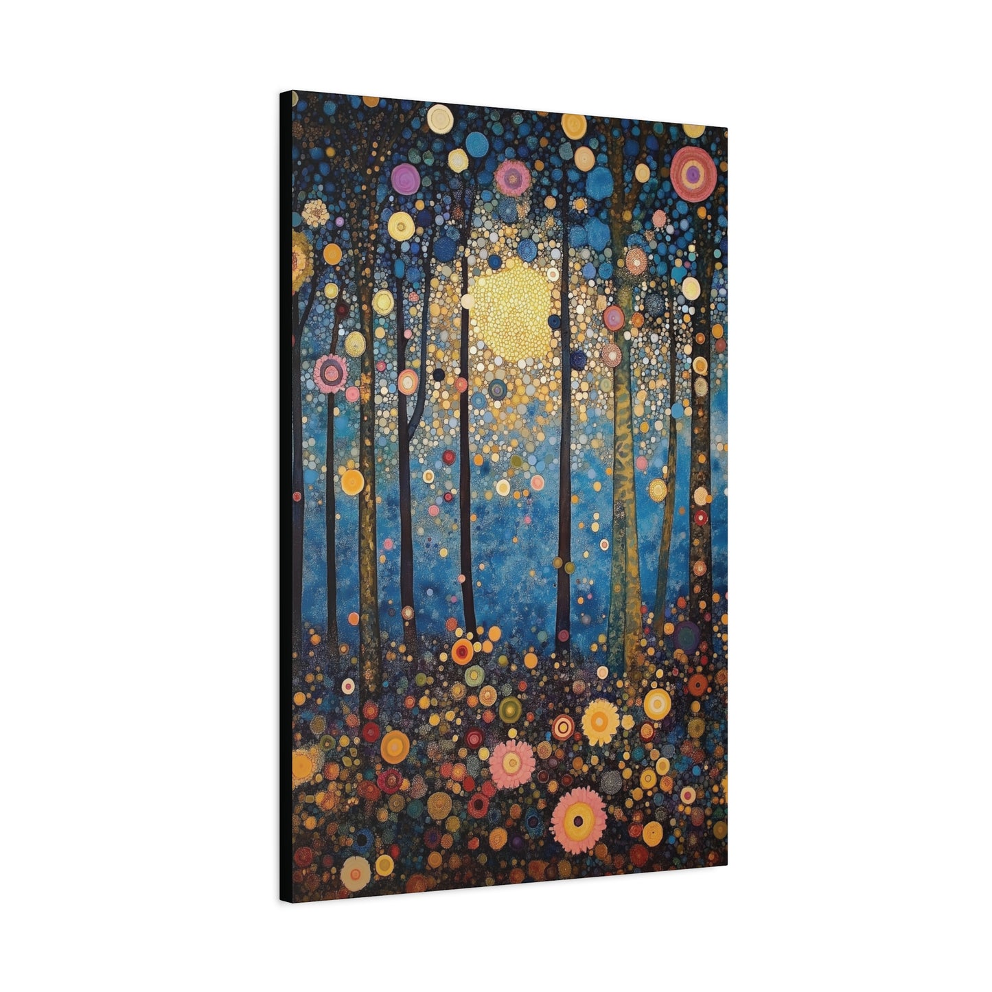 Moonlit Whimsy Mystical Forest Art Print