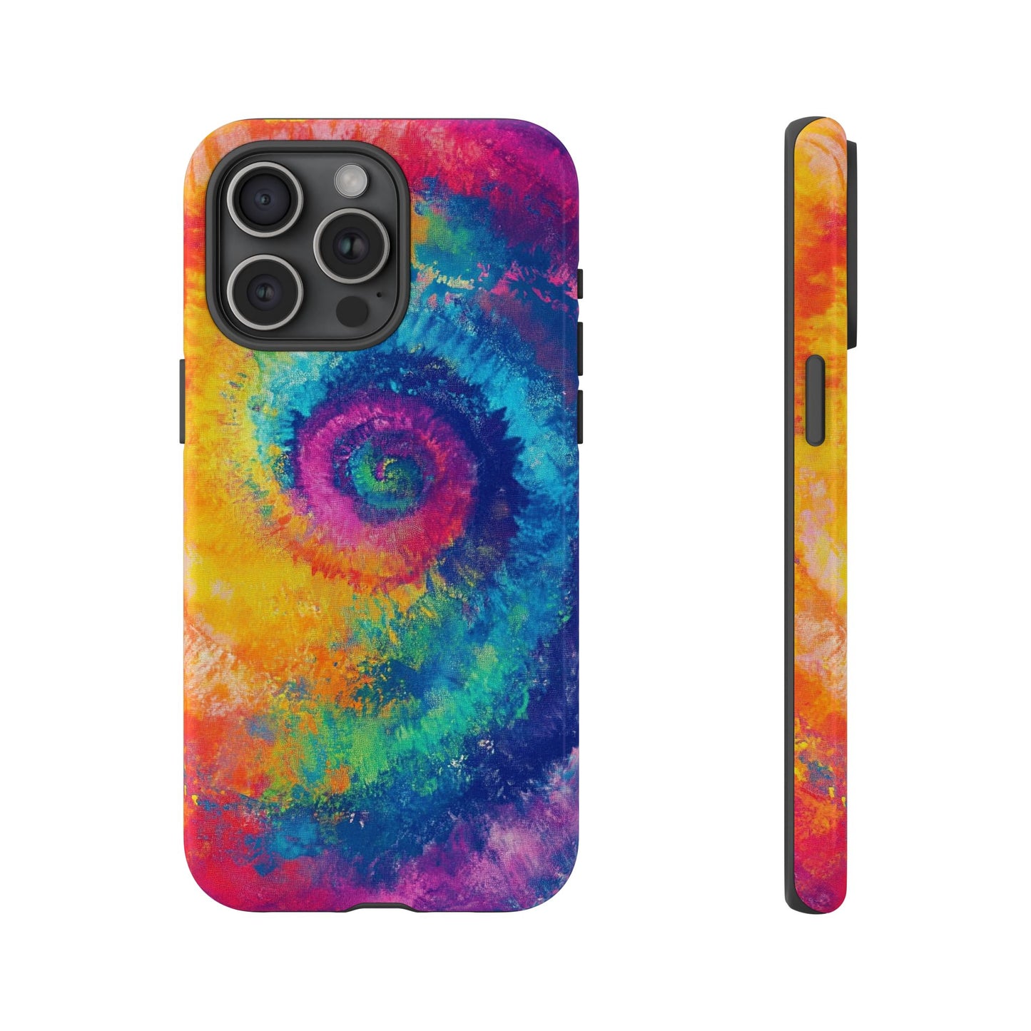 Psychedelic Tie-Dye Swirl Tough Phone Case