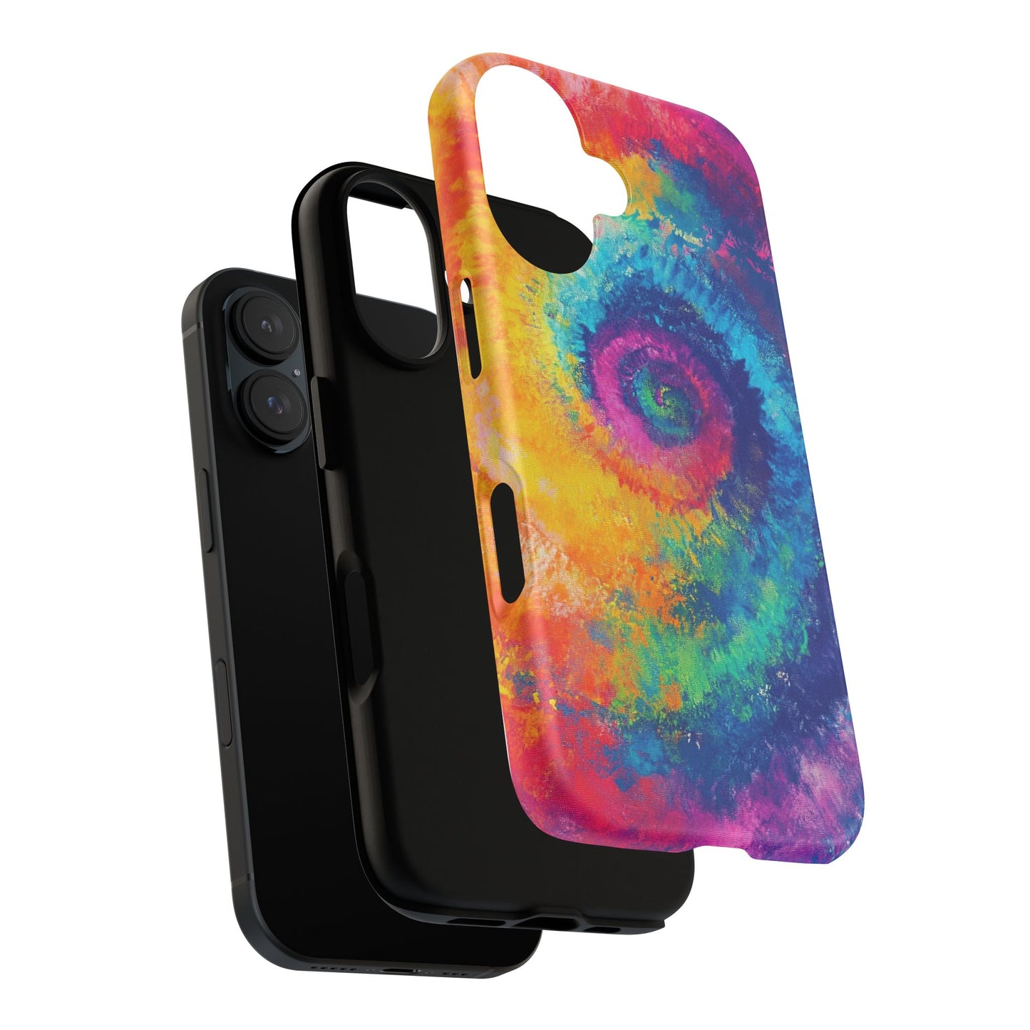 Psychedelic Tie-Dye Swirl Tough Phone Case