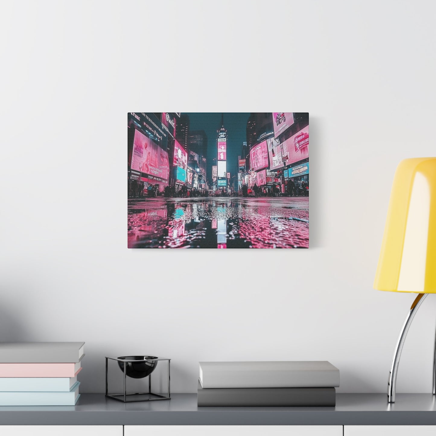 Urban Glow Matte Canvas Wall Art