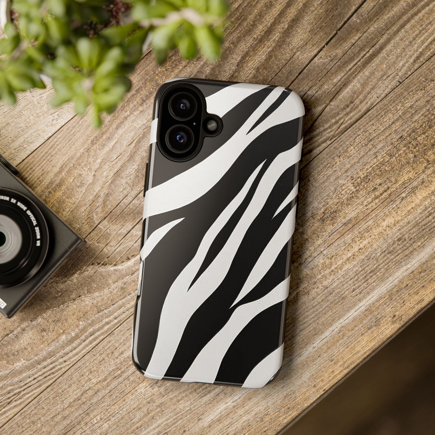 Bold Zebra Print Phone Case