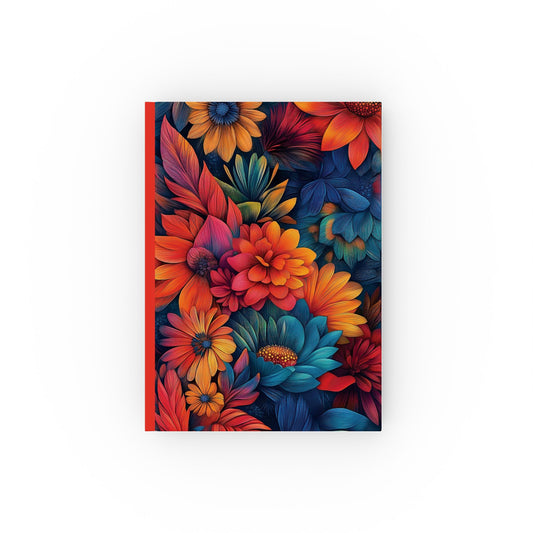 Hard Backed Floral Design Journal