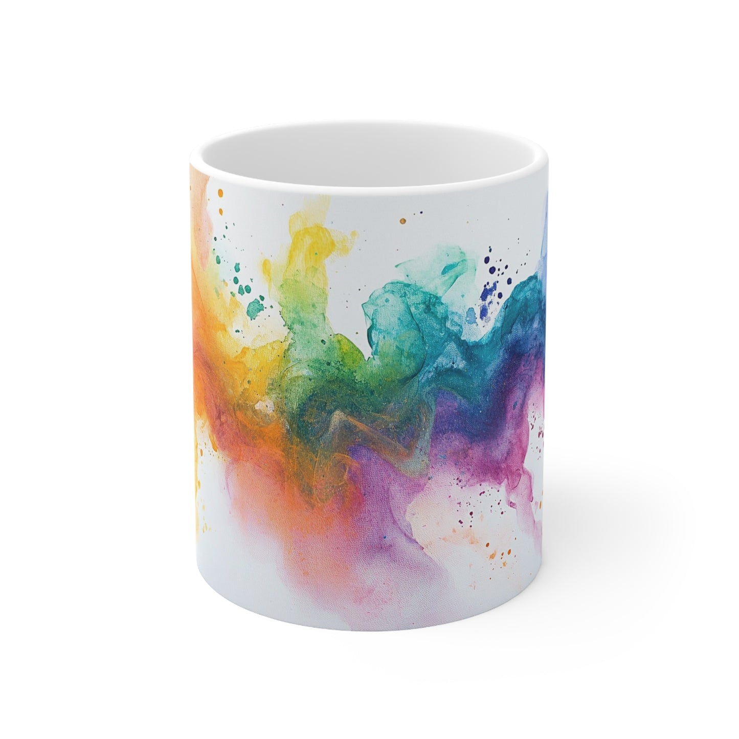 Splash of Colour Abstract Art Mug