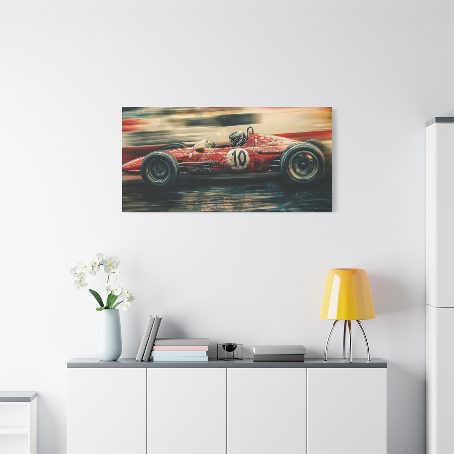 Racing Legends Vintage Speed Canvas Art